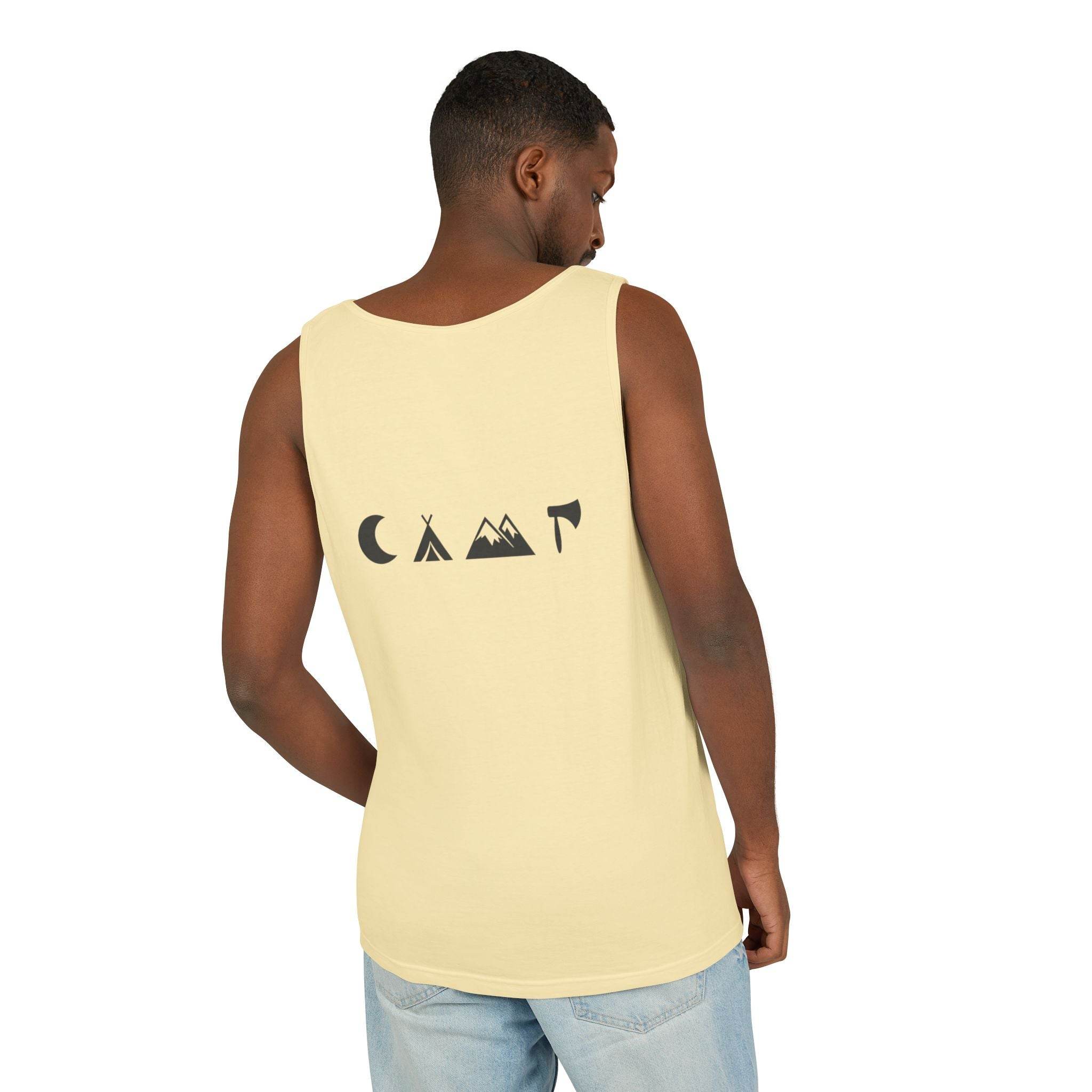Adventure Awaits Unisex Garment-Dyed Tank Top