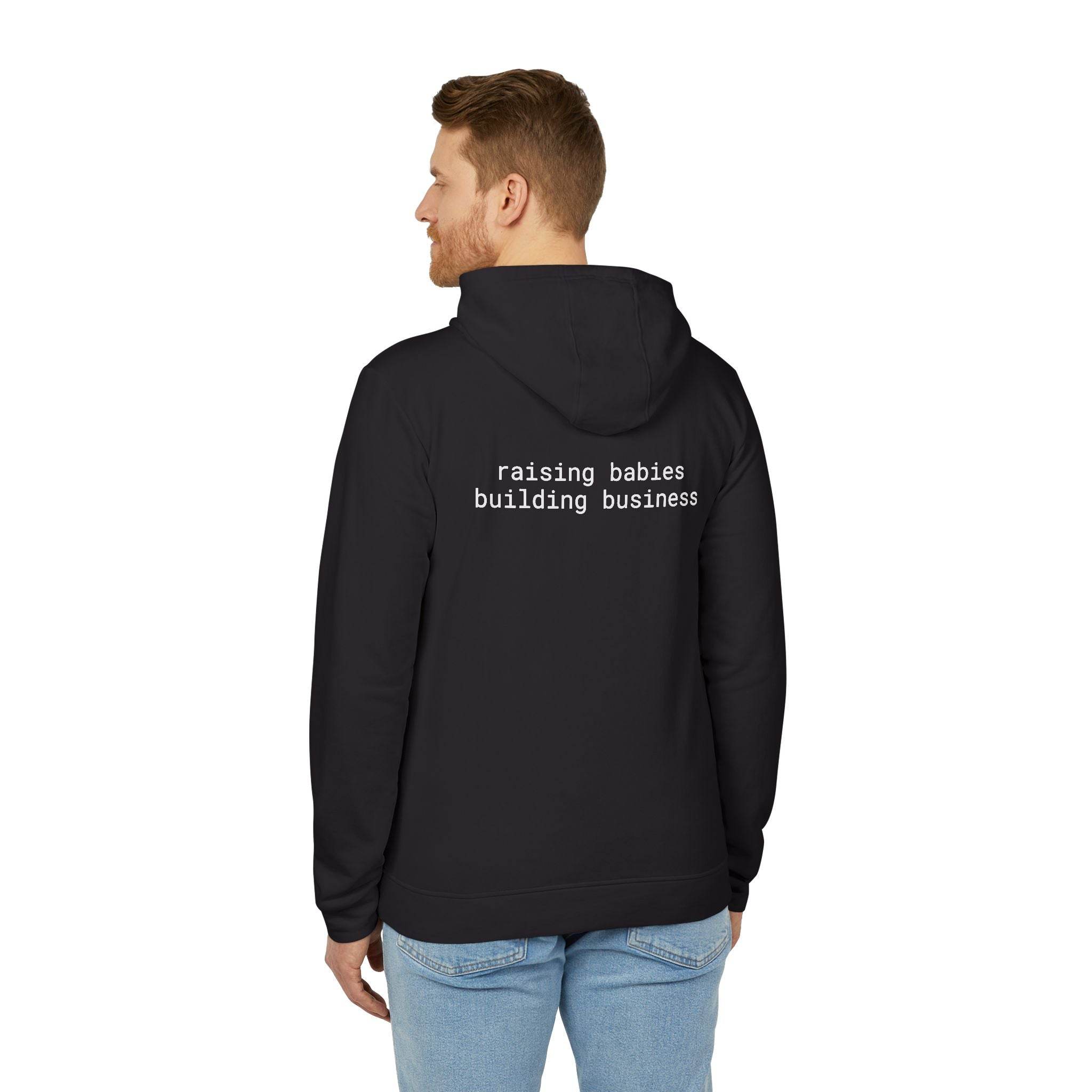Raising Babies Building Business Adidas Unisex Fleece Hoodie