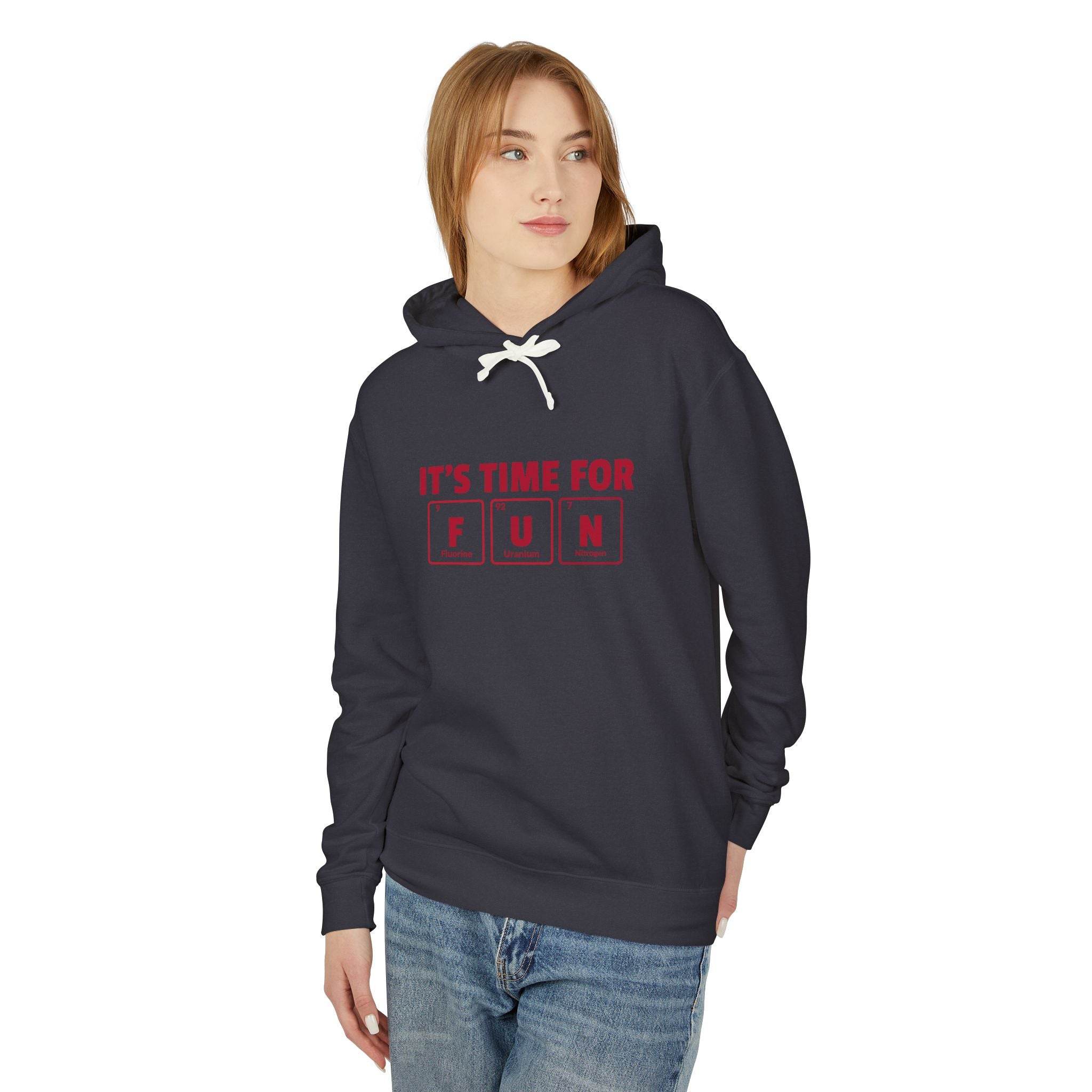 Fun Unisex Lightweight Hooded Sweatshirt - Esmeralda Ecostore