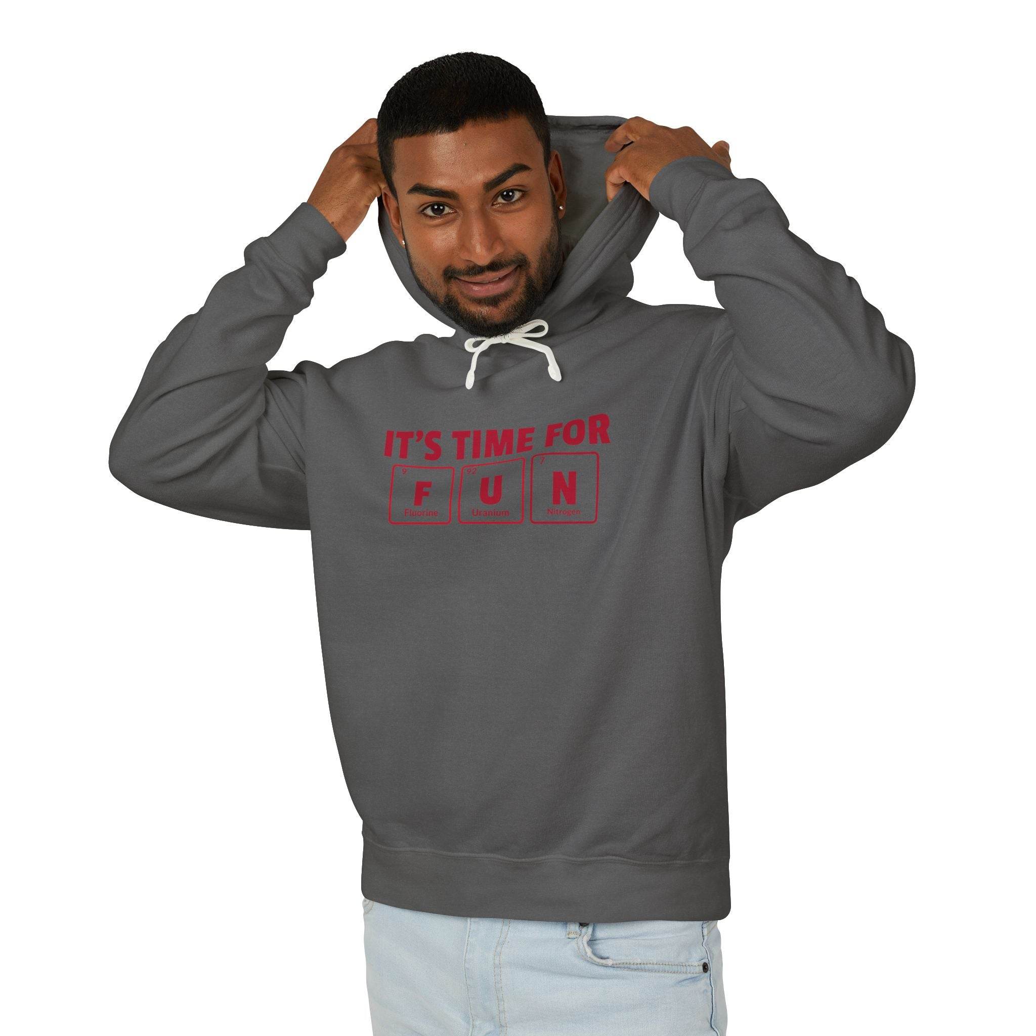 Fun Unisex Lightweight Hooded Sweatshirt - Esmeralda Ecostore