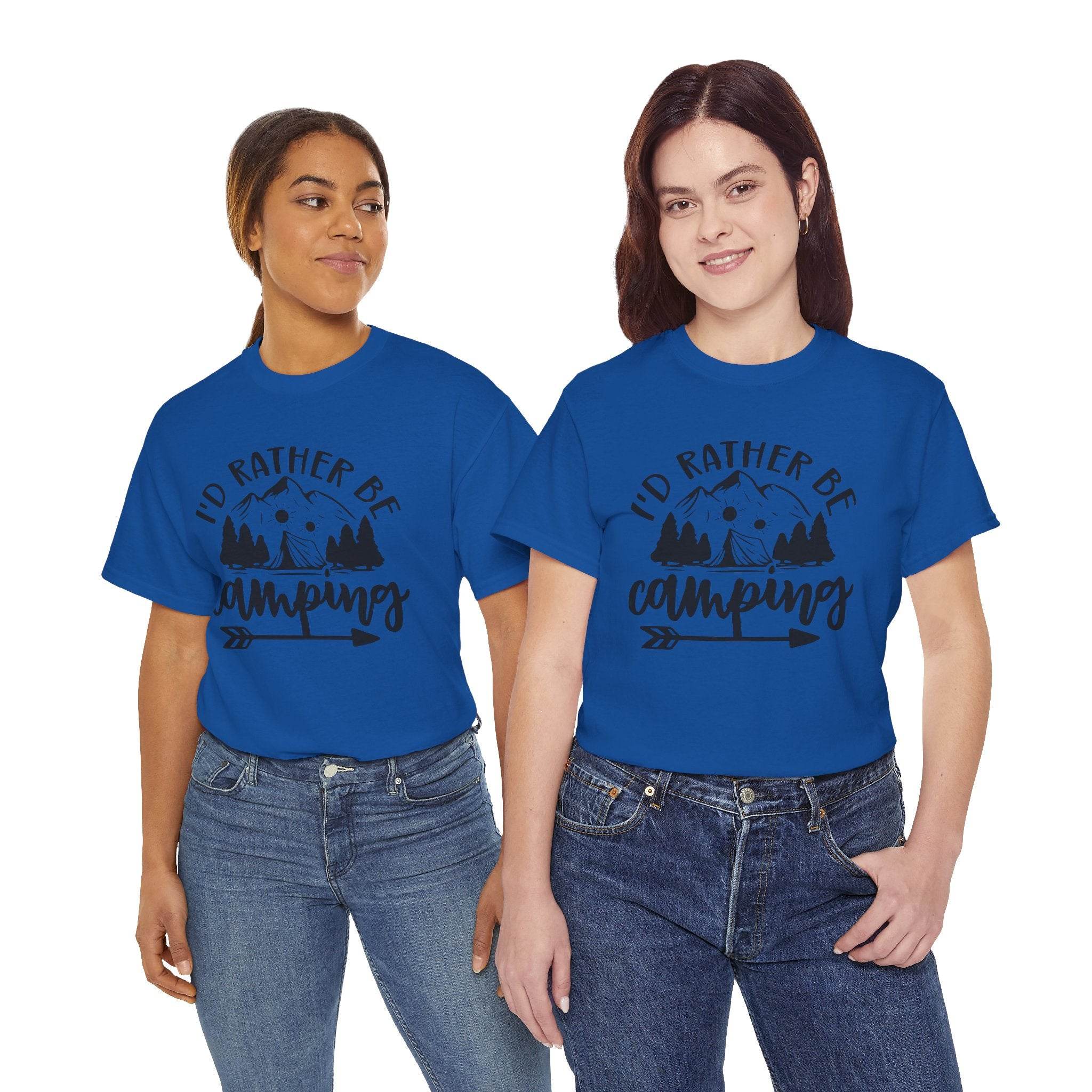 Camping Unisex Heavy Cotton Tee