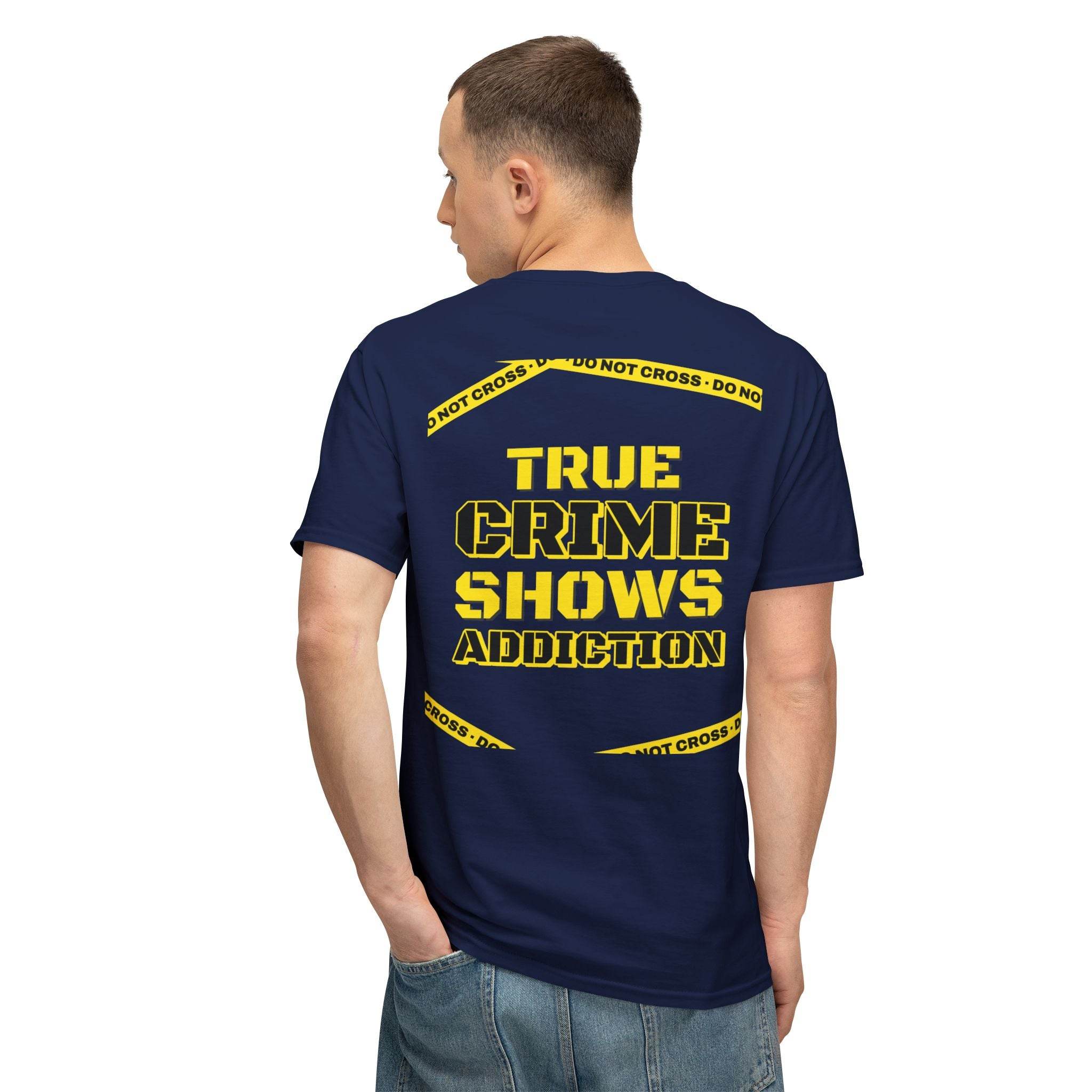 True Crime Shows Addiction Unisex HD Cotton™ T-Shirt - Esmeralda Ecostore