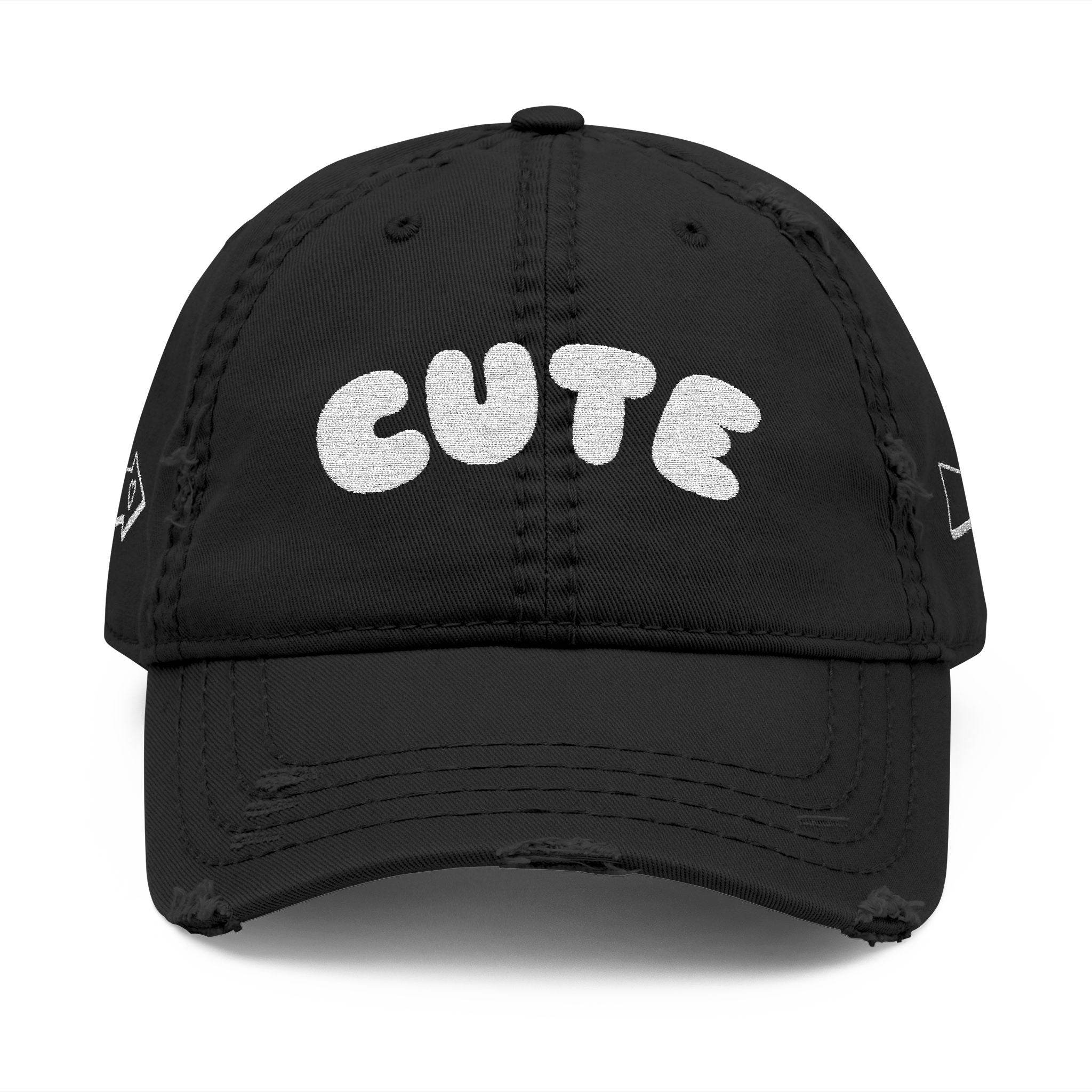 Cute Distressed Dad Hat (Embroidery) - Esmeralda Ecostore