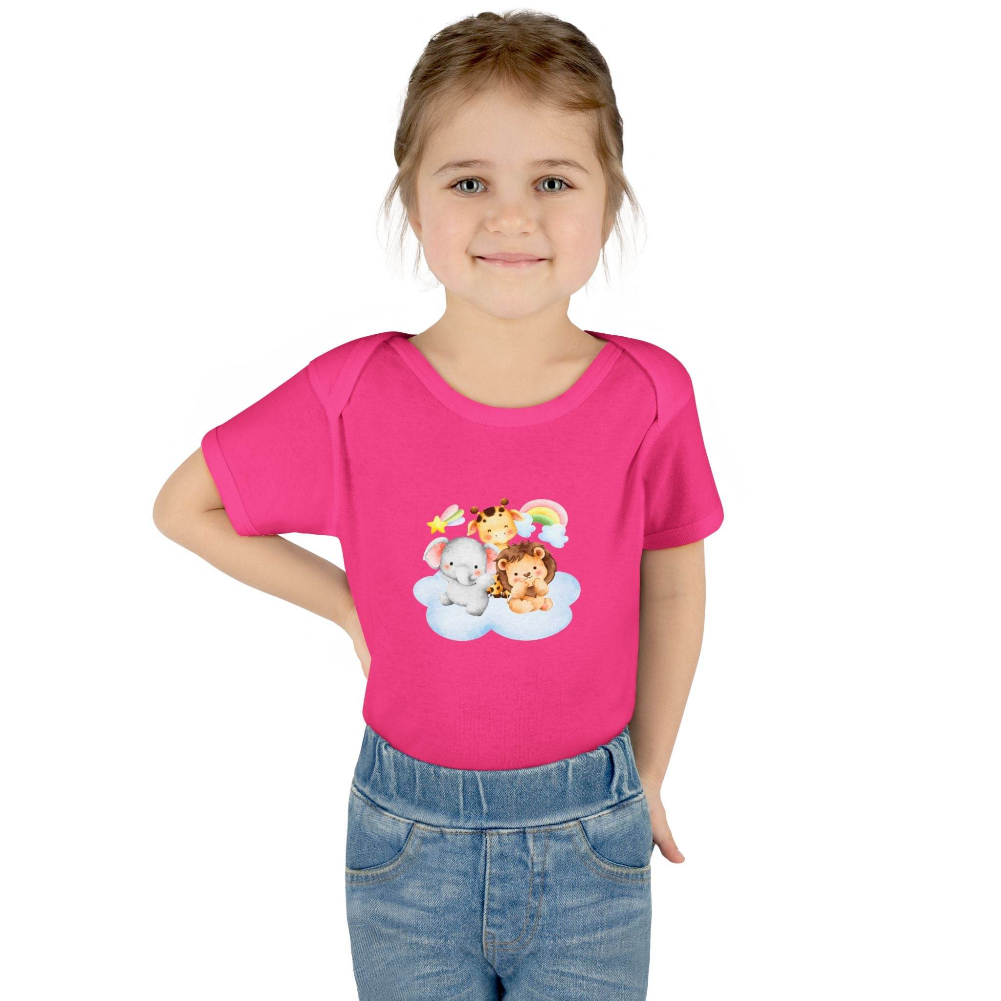 Cloud Buddies Infant Baby Rib Bodysuit - Esmeralda Ecostore