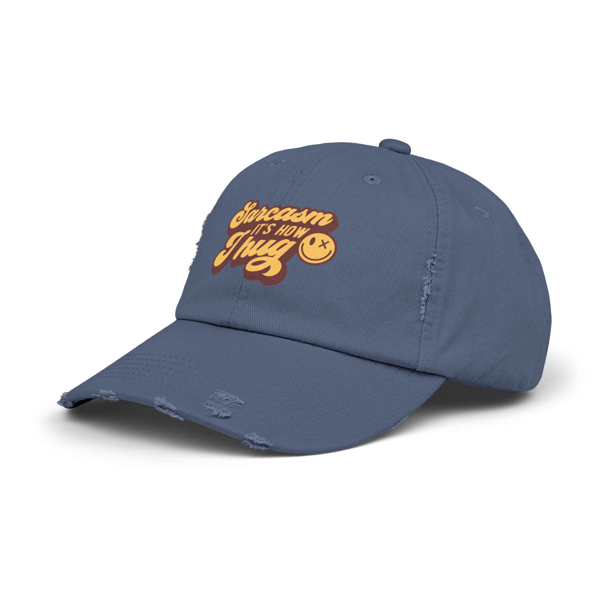 Sarcastic Unisex Distressed Cap - Esmeralda Ecostore