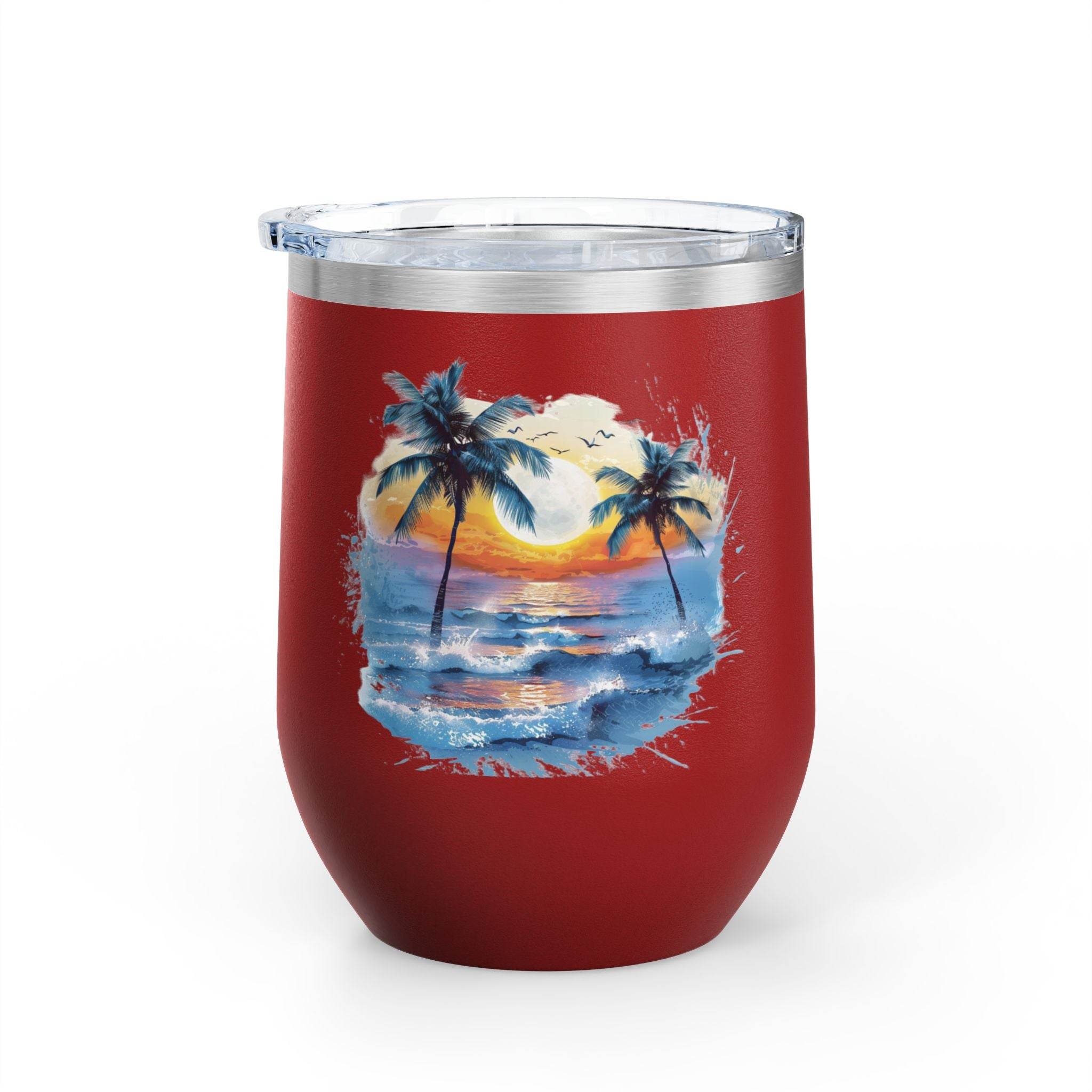 Tropical Sunset Wine Tumbler - Esmeralda Ecostore