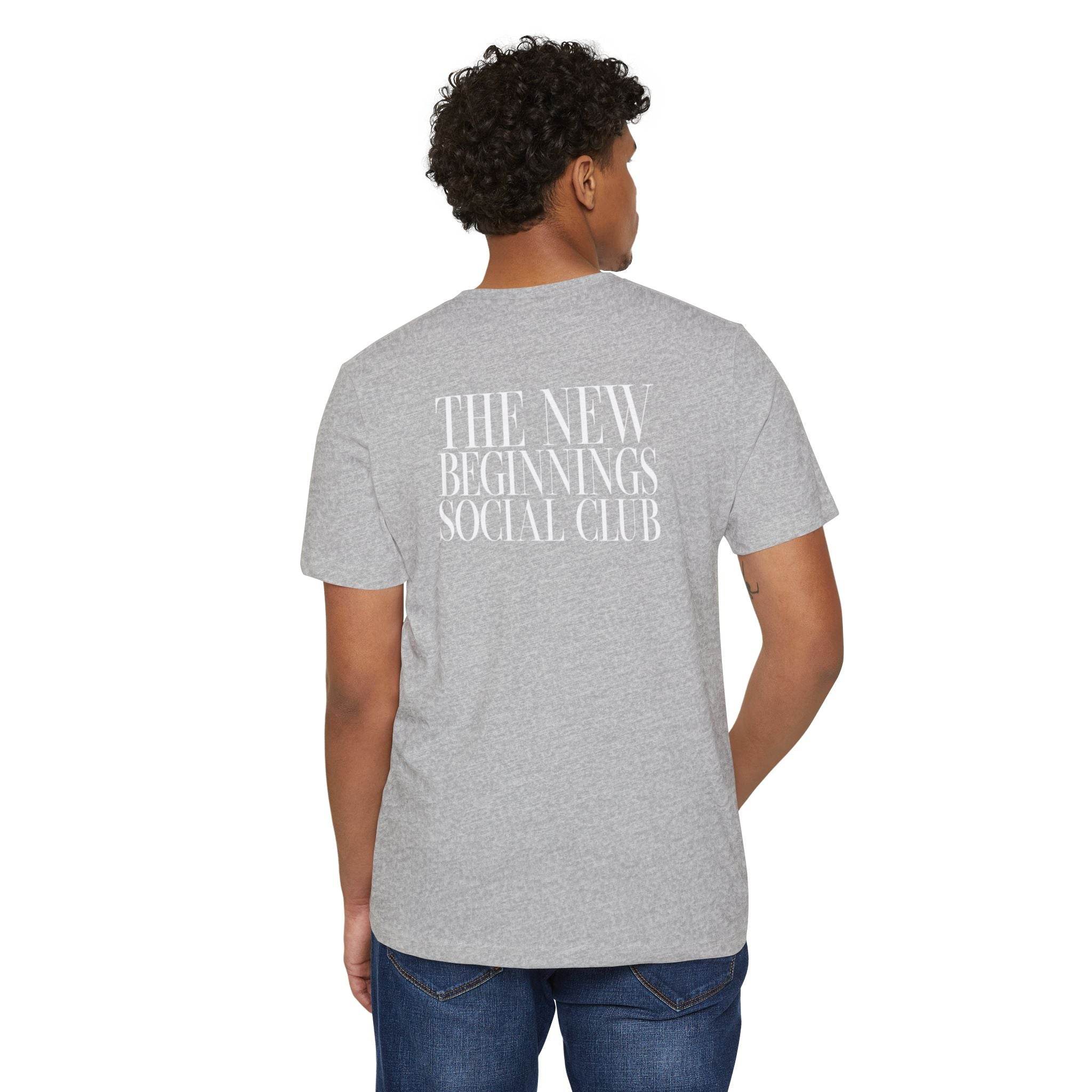 New Beginnings Unisex Recycled Organic T-Shirt - Esmeralda Ecostore