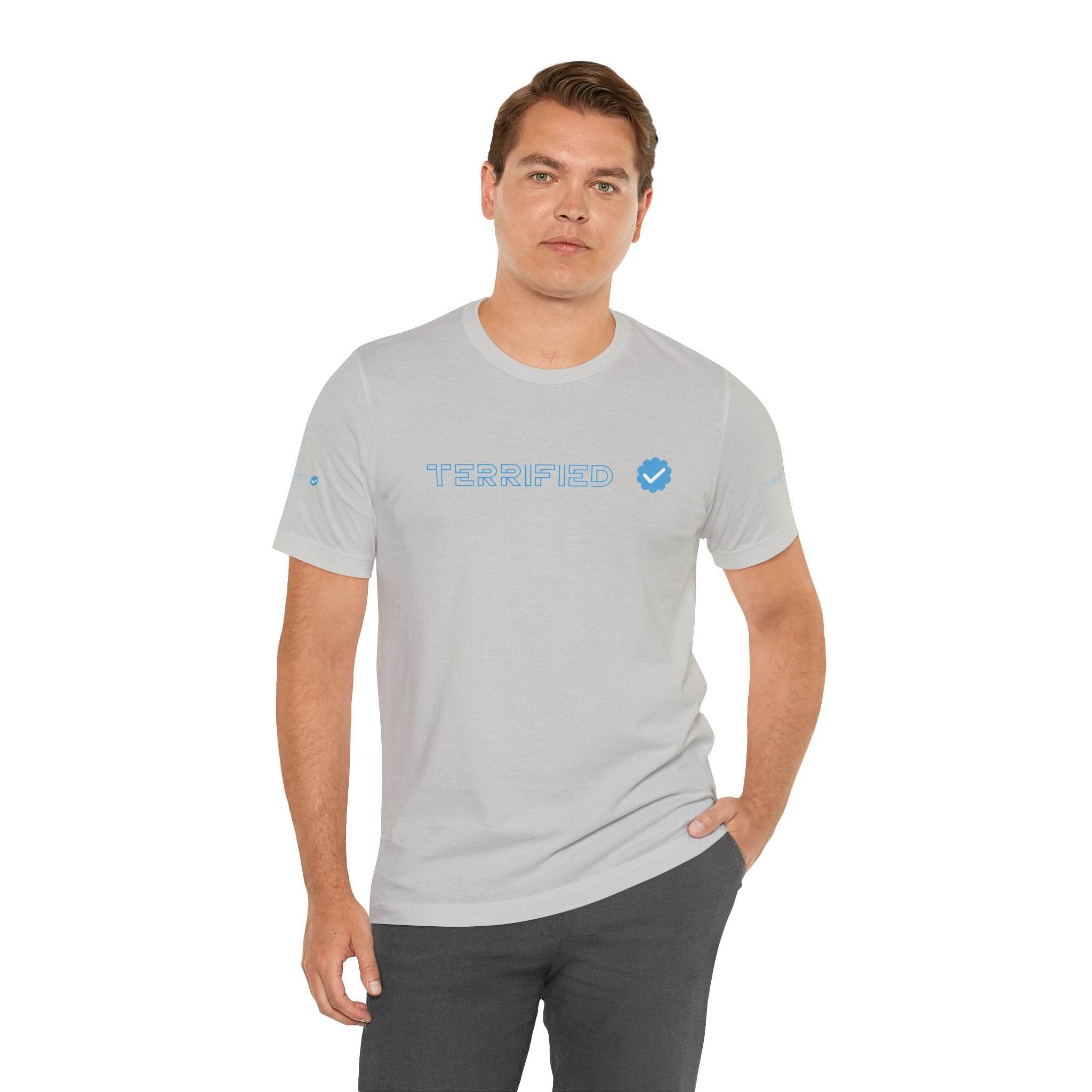 Terrified Unisex Jersey Short Sleeve Tee - Esmeralda Ecostore