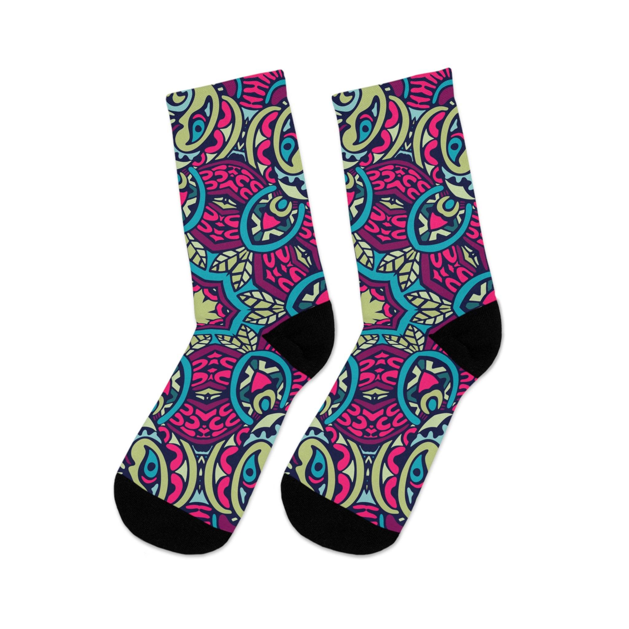 Karma Kicks Recycled Poly Socks - Esmeralda Ecostore