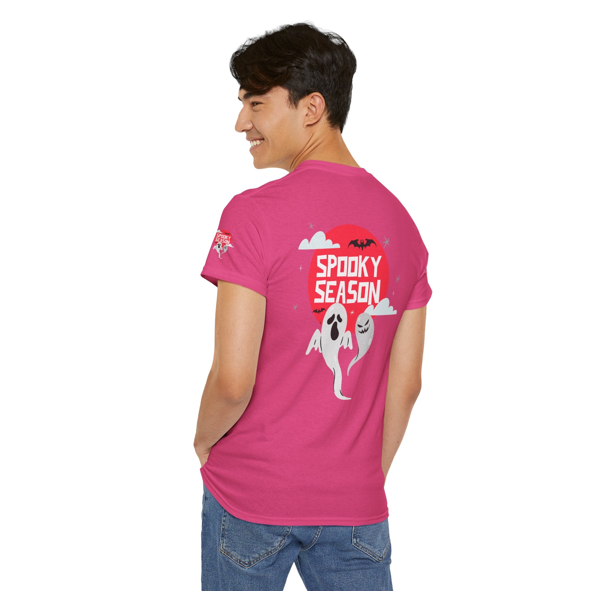 Spooky Season Halloween Eco-Friendly Shirt Unisex Heavy Cotton Tee