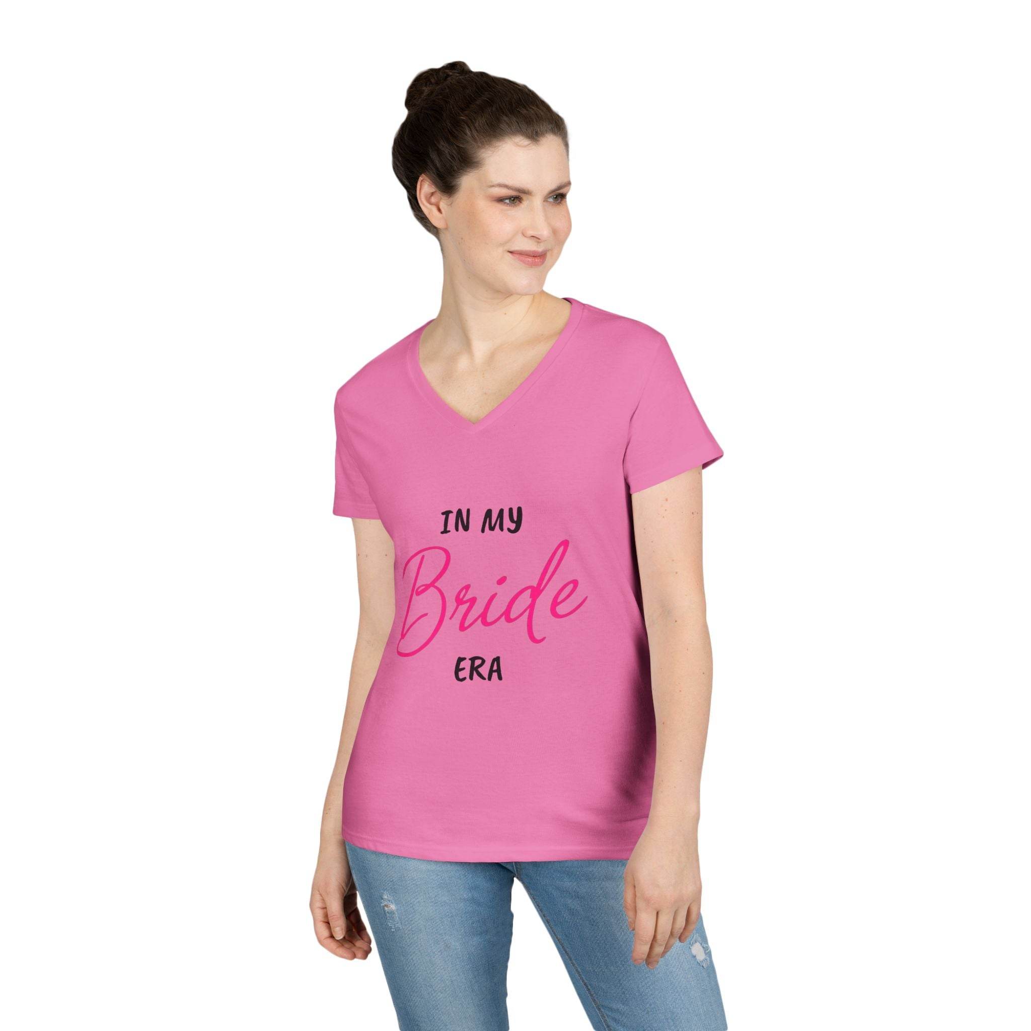 Bride Era Ladies' V-Neck T-Shirt
