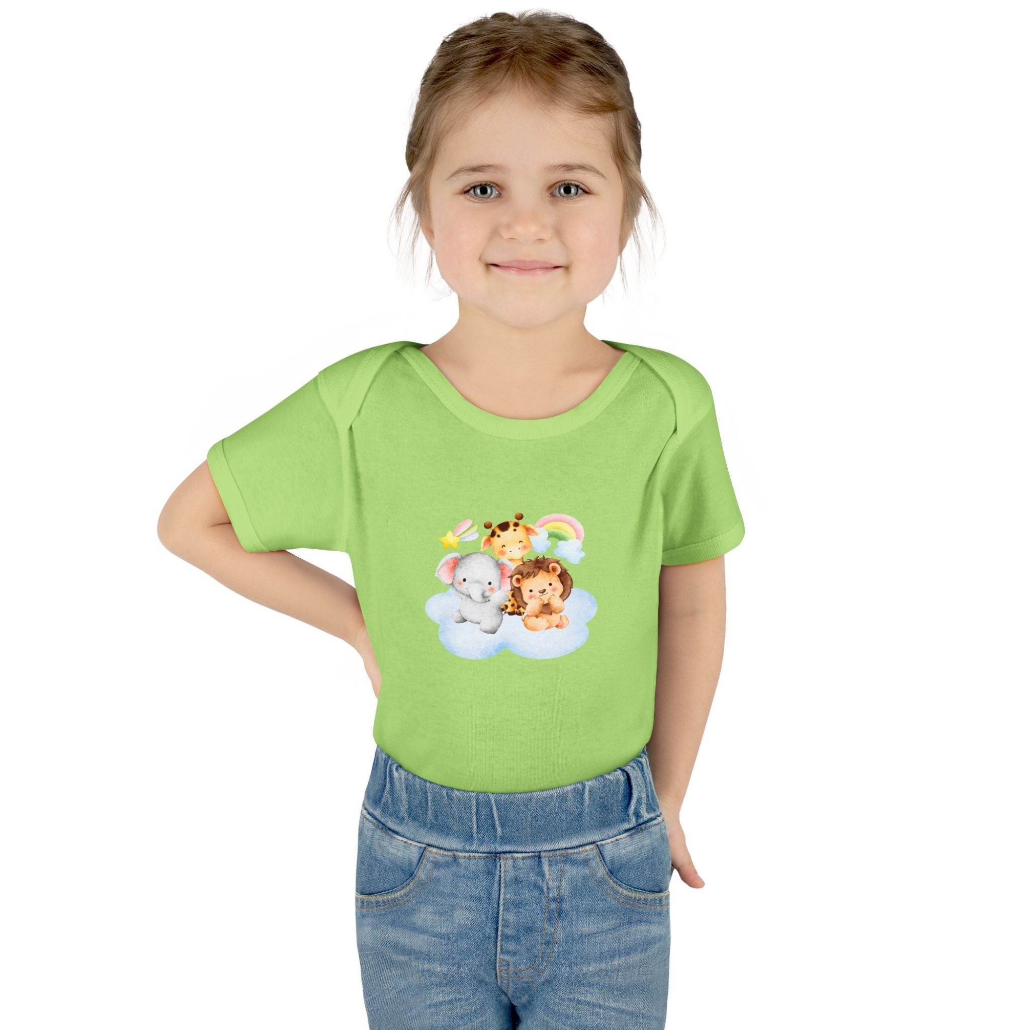 Cloud Buddies Infant Baby Rib Bodysuit - Esmeralda Ecostore
