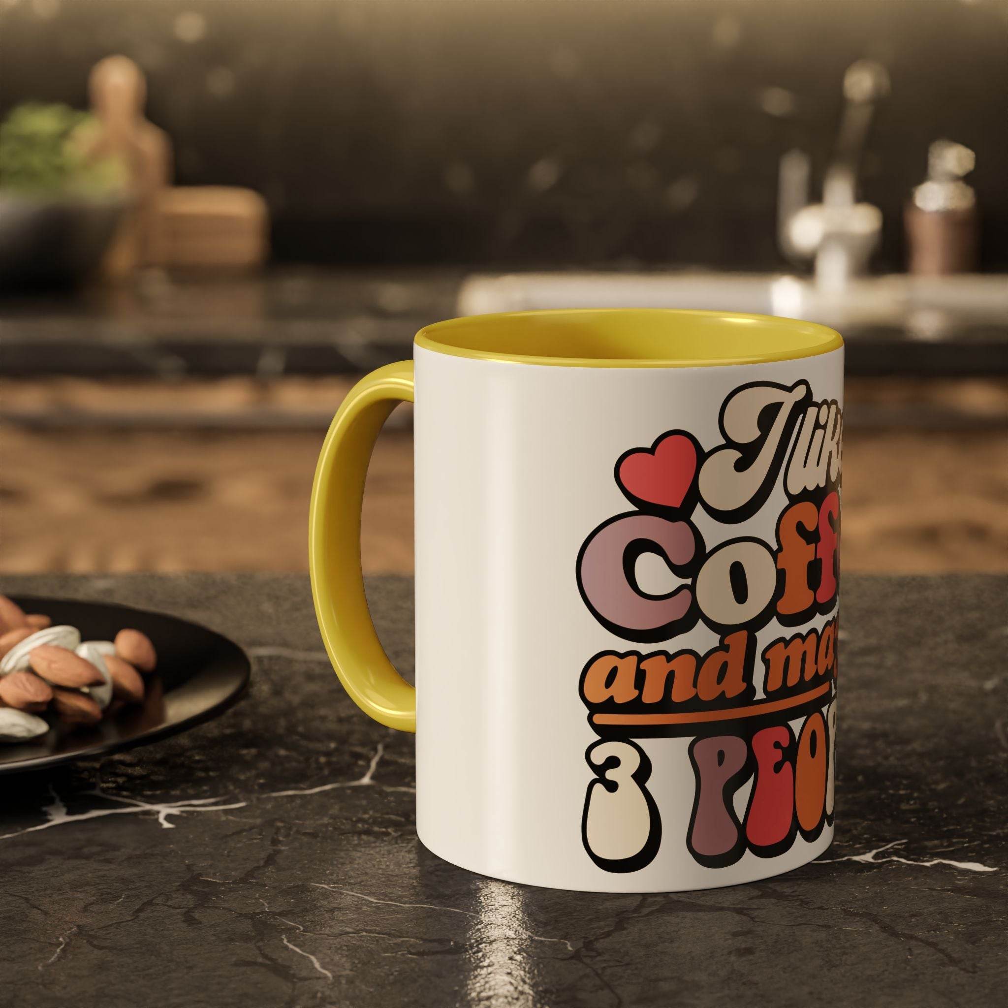 I Like Coffee Colorful Mugs-11oz And 15oz - Esmeralda Ecostore