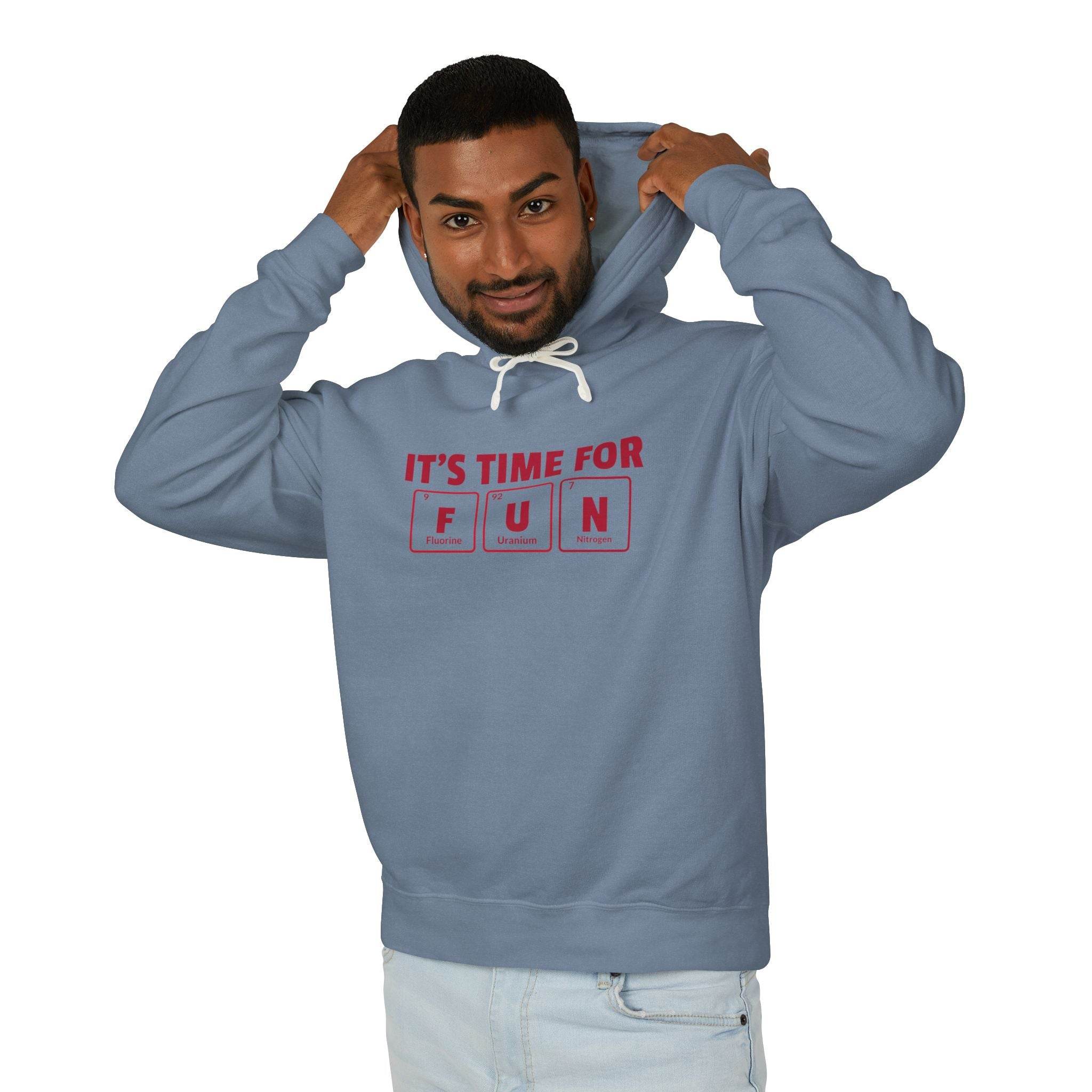 Fun Unisex Lightweight Hooded Sweatshirt - Esmeralda Ecostore