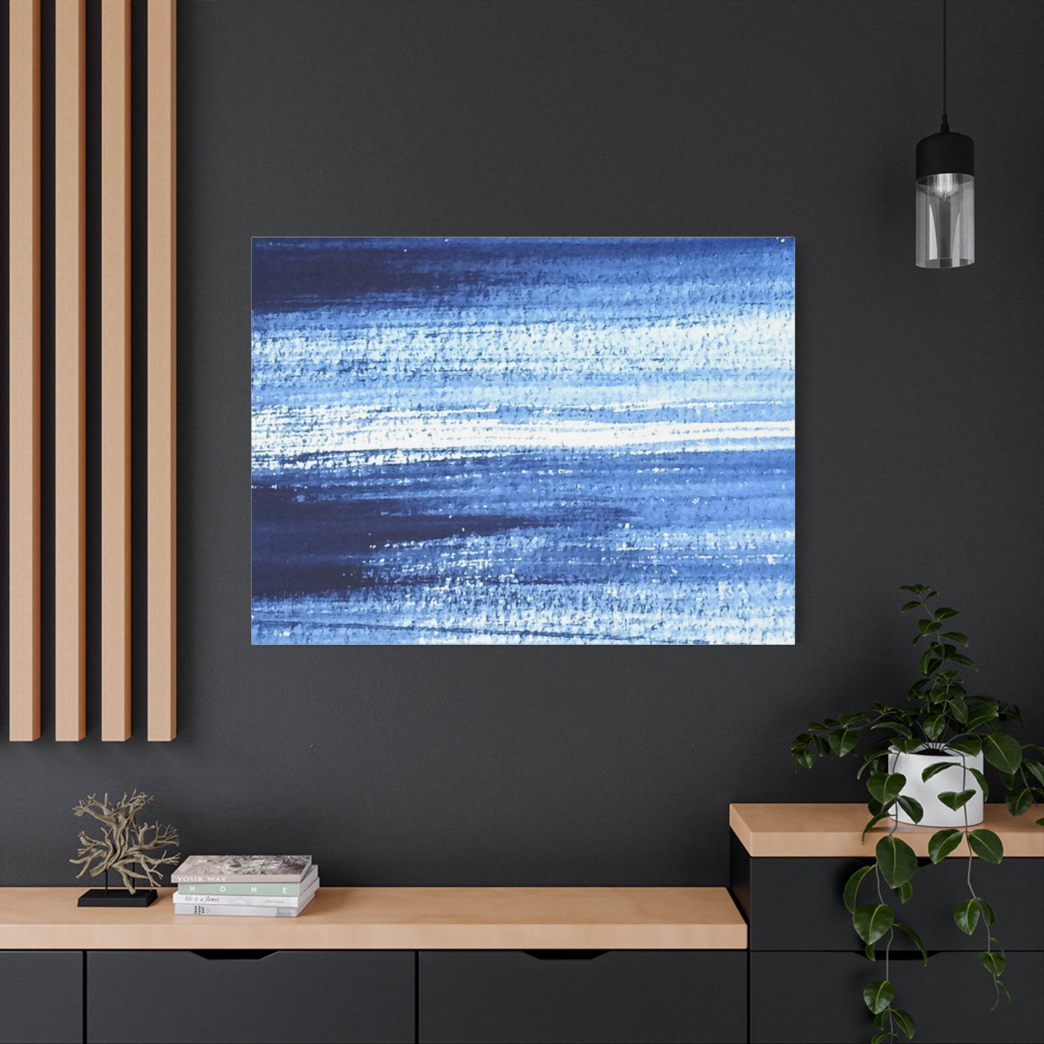 Horizon Matte Canvas Stretched - Esmeralda Ecostore