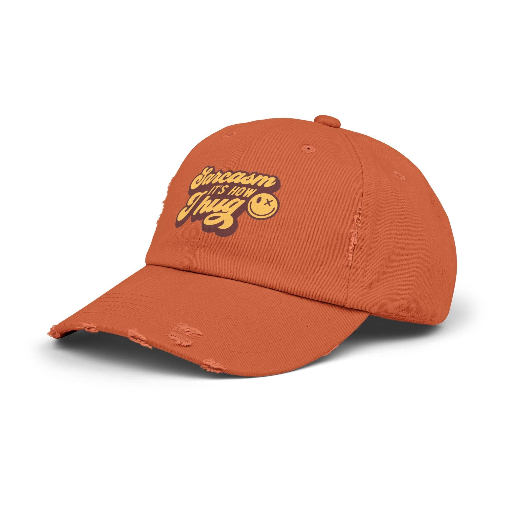 Sarcastic Unisex Distressed Cap - Esmeralda Ecostore