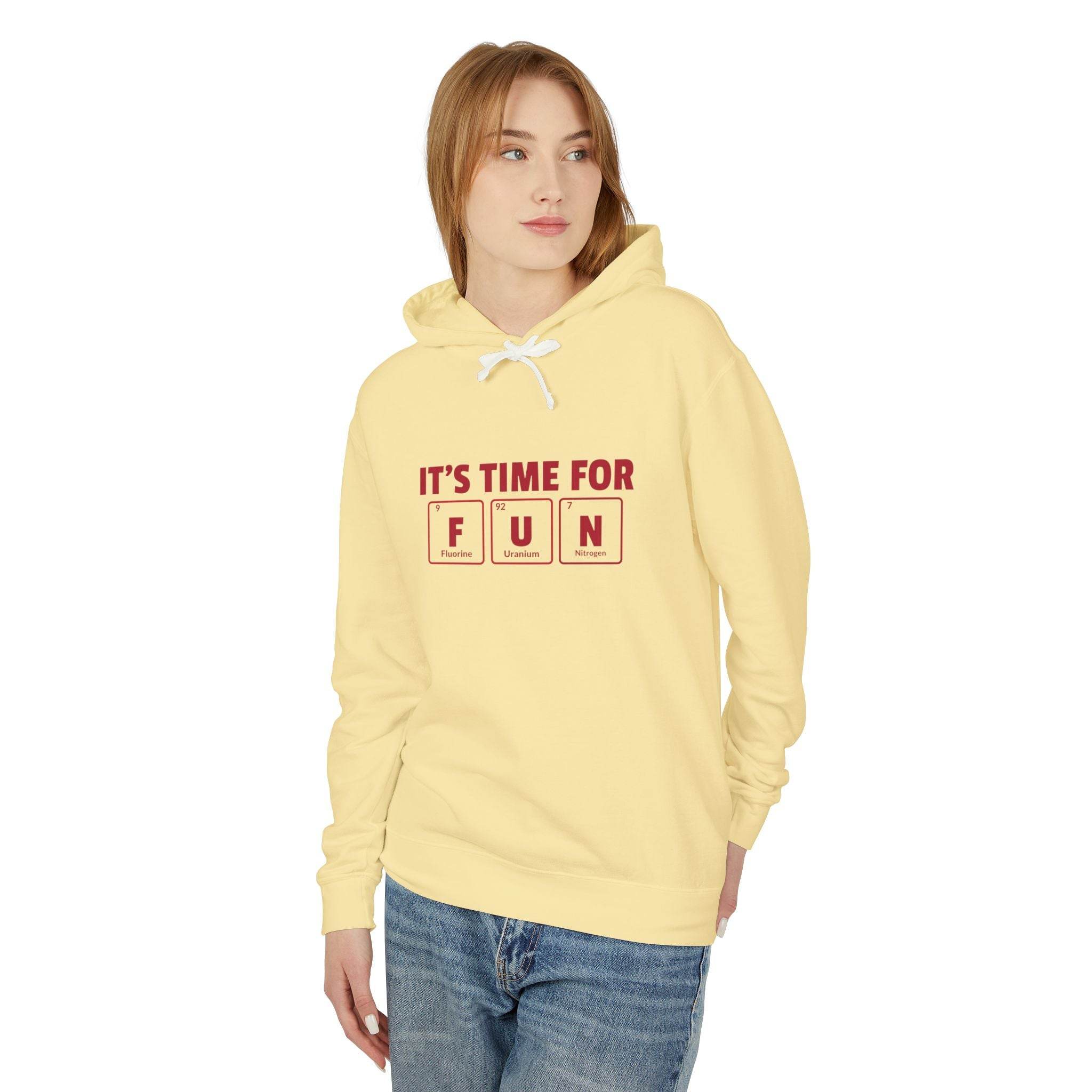 Fun Unisex Lightweight Hooded Sweatshirt - Esmeralda Ecostore