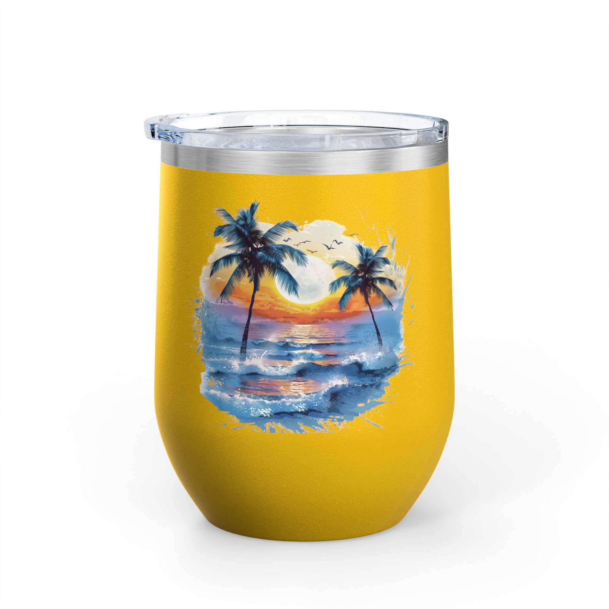 Tropical Sunset Wine Tumbler - Esmeralda Ecostore