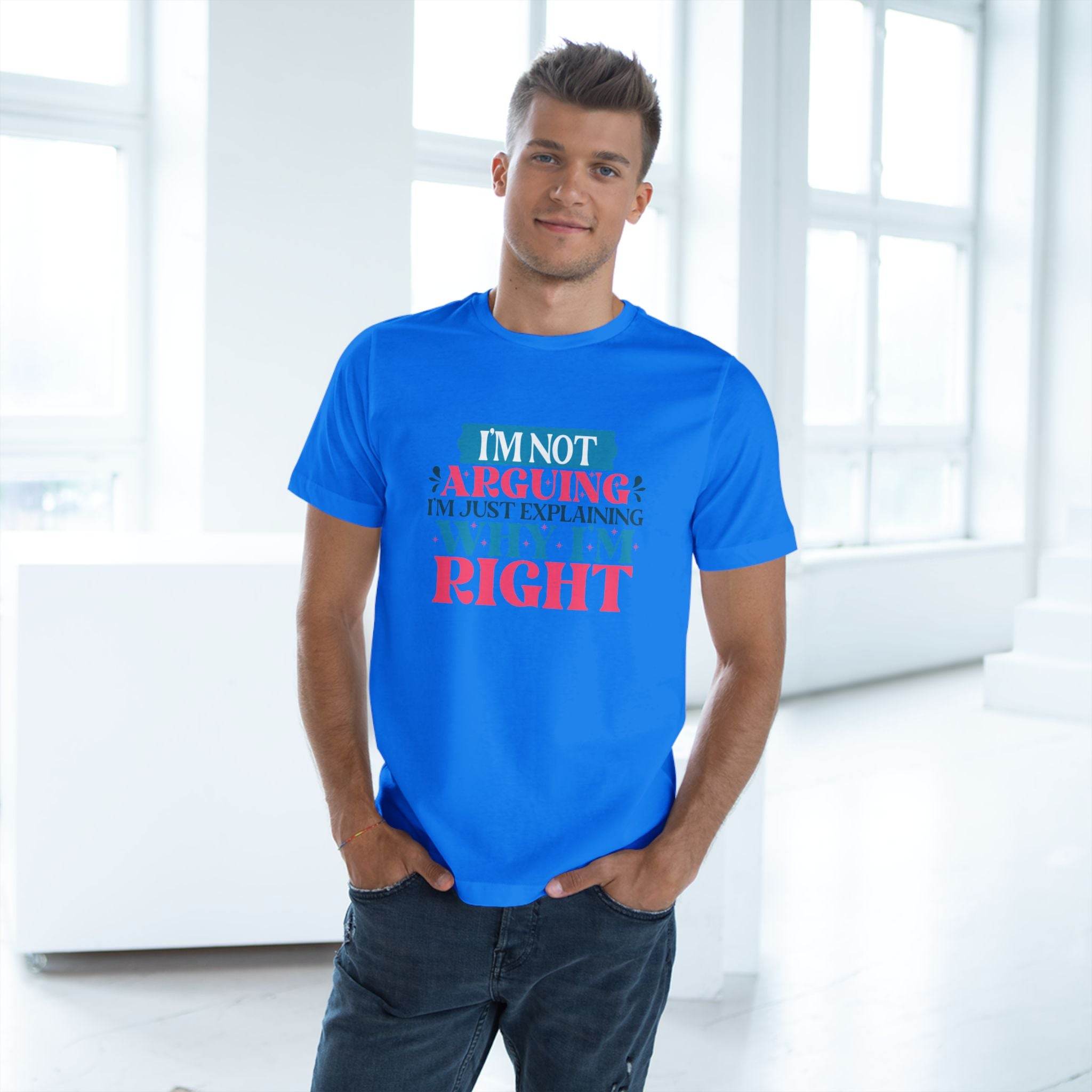 I'm Right Unisex Deluxe T-Shirt - Esmeralda Ecostore