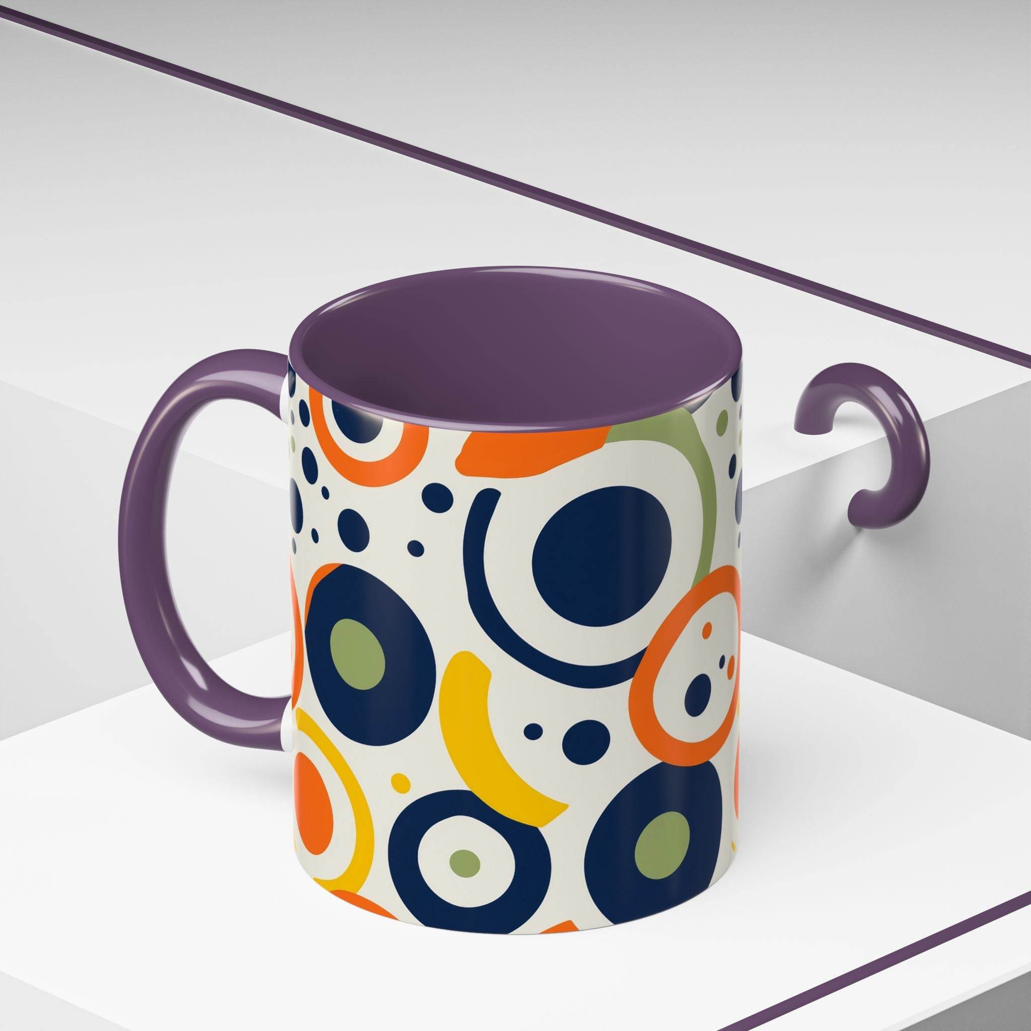 Pop Art Accent Coffee Mug (11oz-15oz) - Esmeralda Ecostore