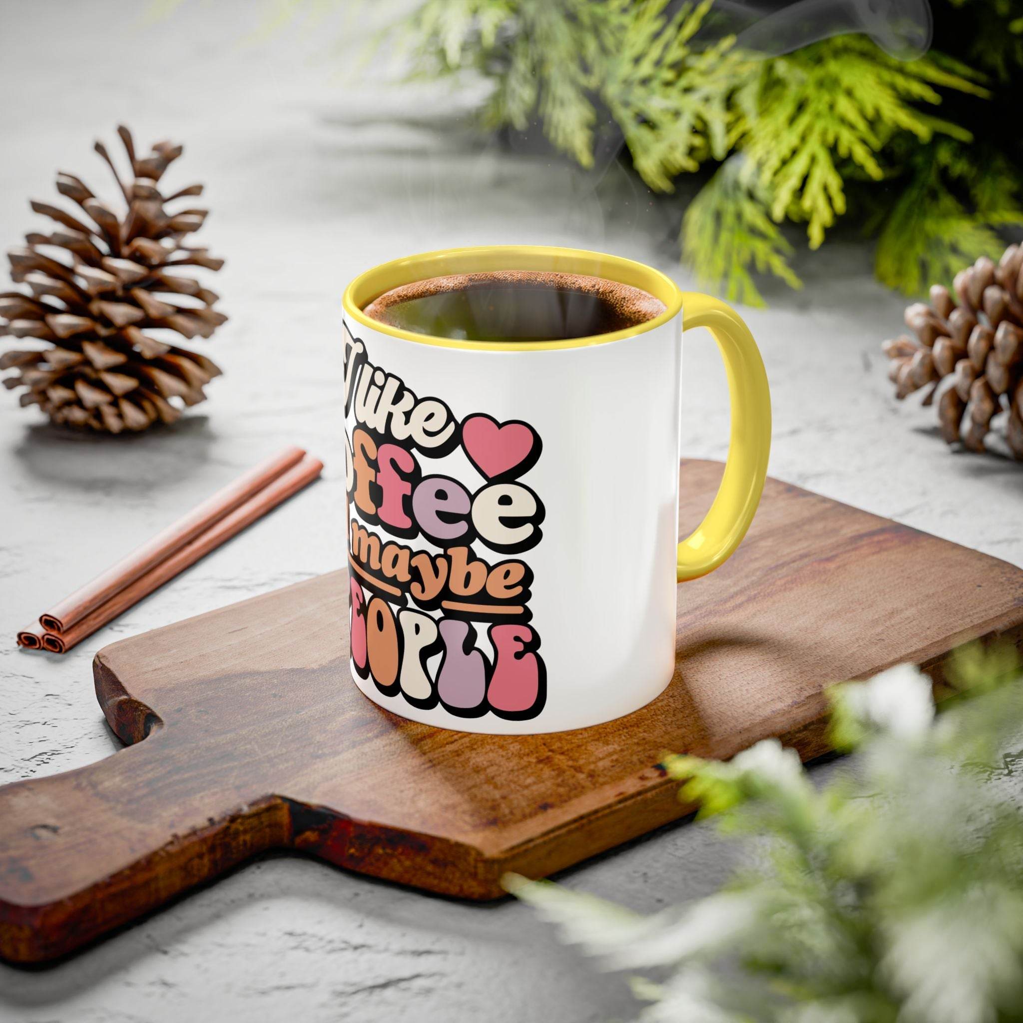I Like Coffee Colorful Mugs-11oz And 15oz - Esmeralda Ecostore