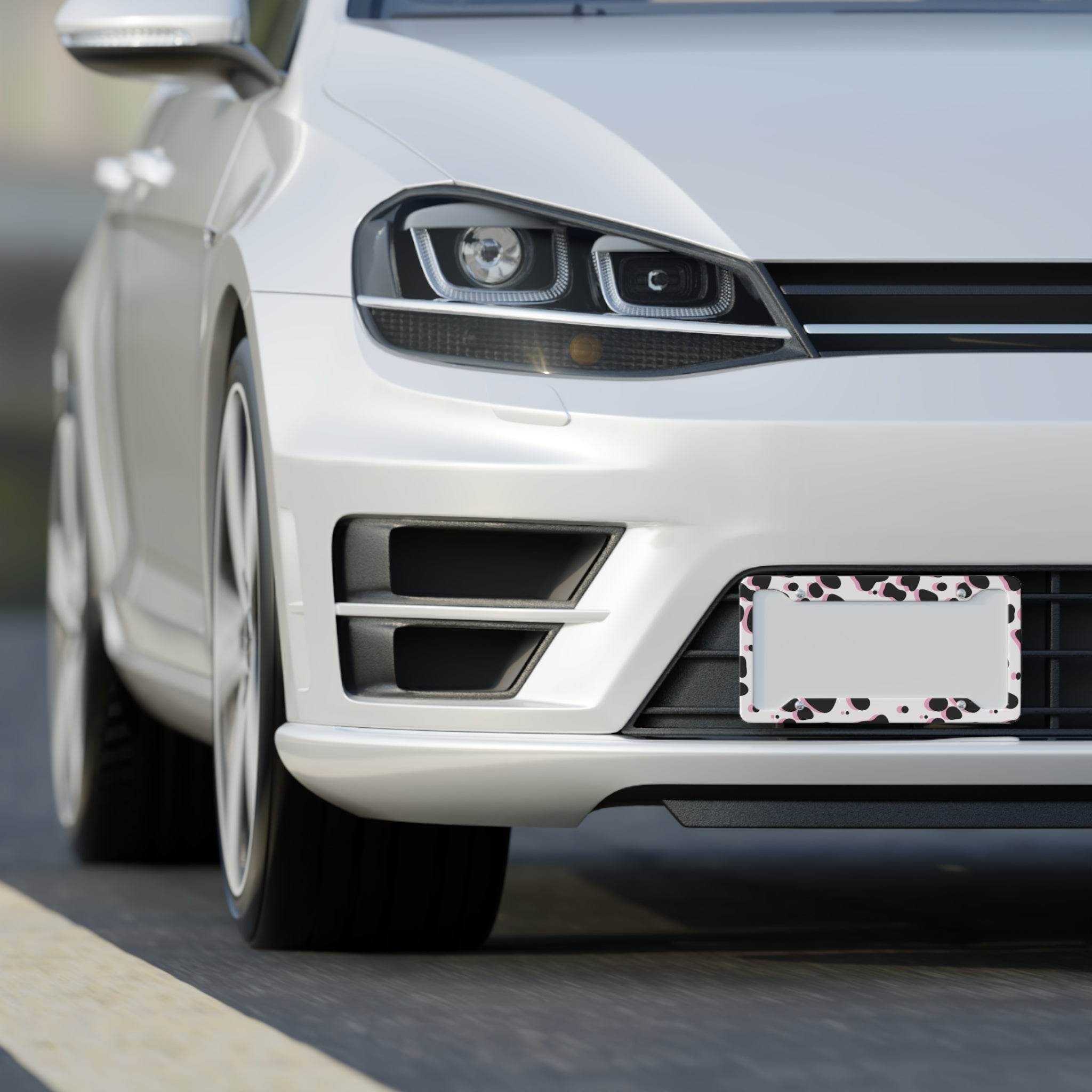 Spotted Style Eco-Friendly License Plate Frame - Esmeralda Ecostore