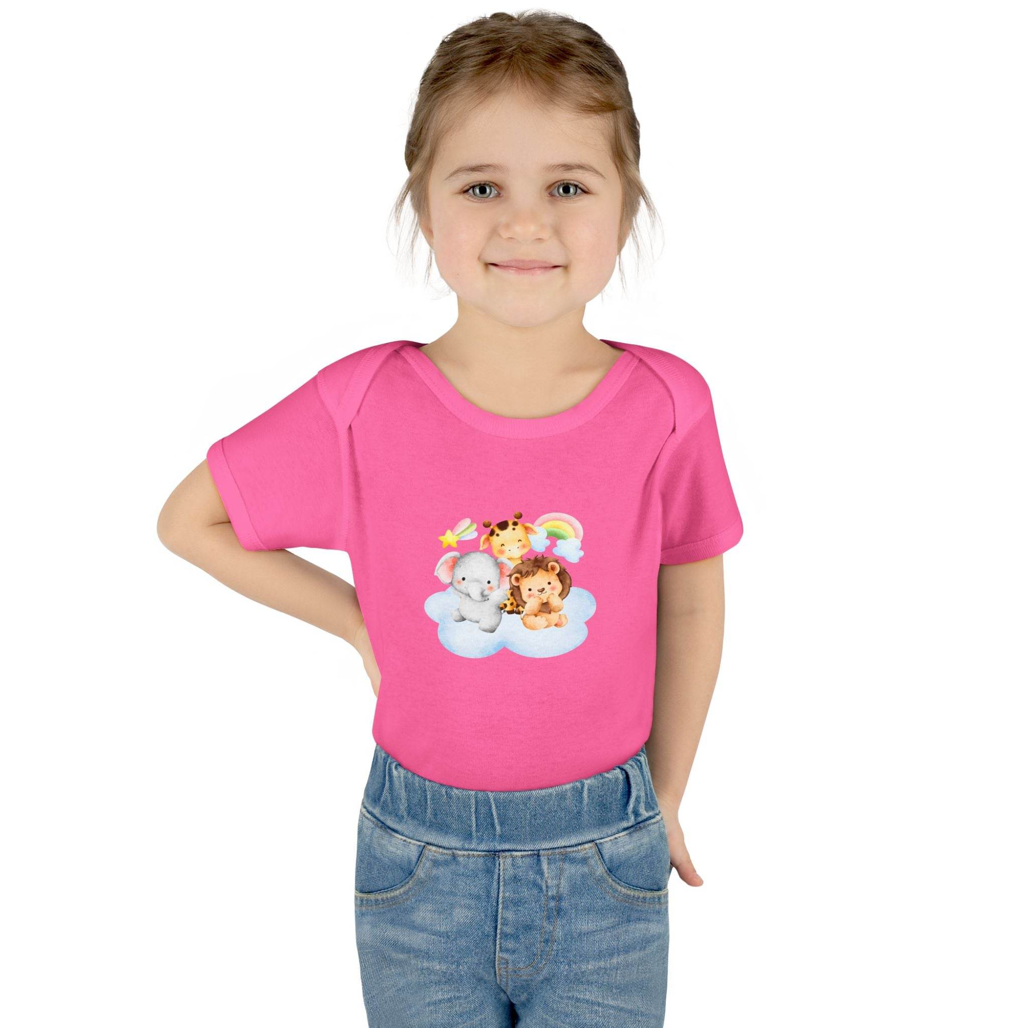 Cloud Buddies Infant Baby Rib Bodysuit - Esmeralda Ecostore