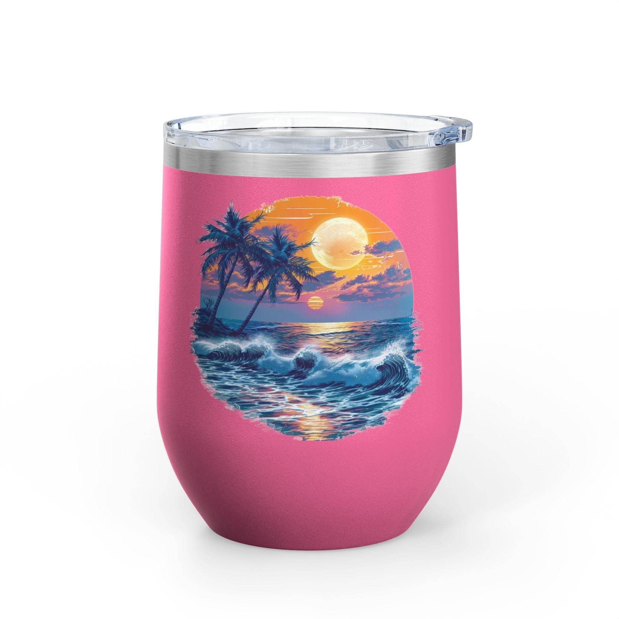 Tropical Sunset Wine Tumbler - Esmeralda Ecostore