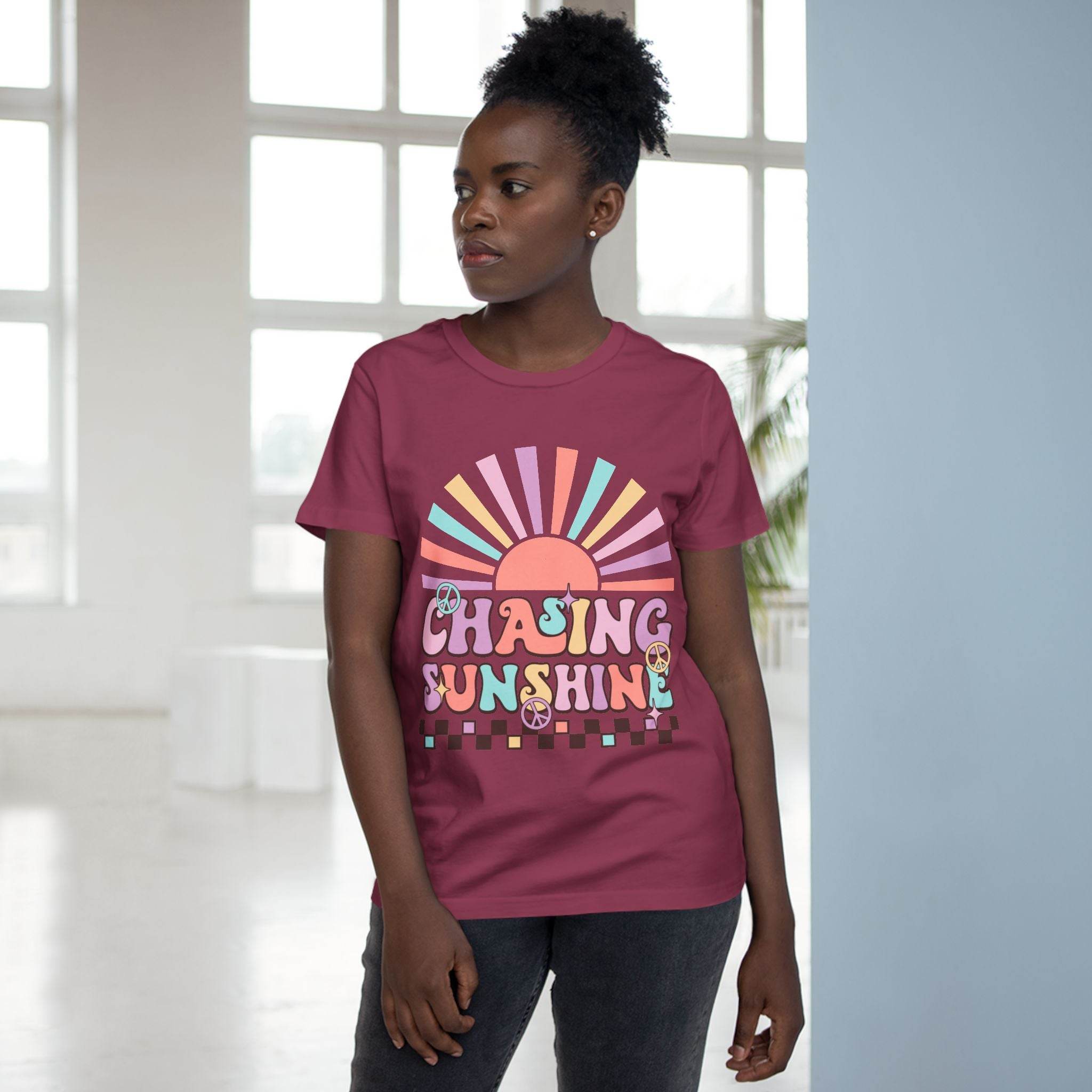 Chasing Sunshine Women's Maple Tee - Esmeralda Ecostore