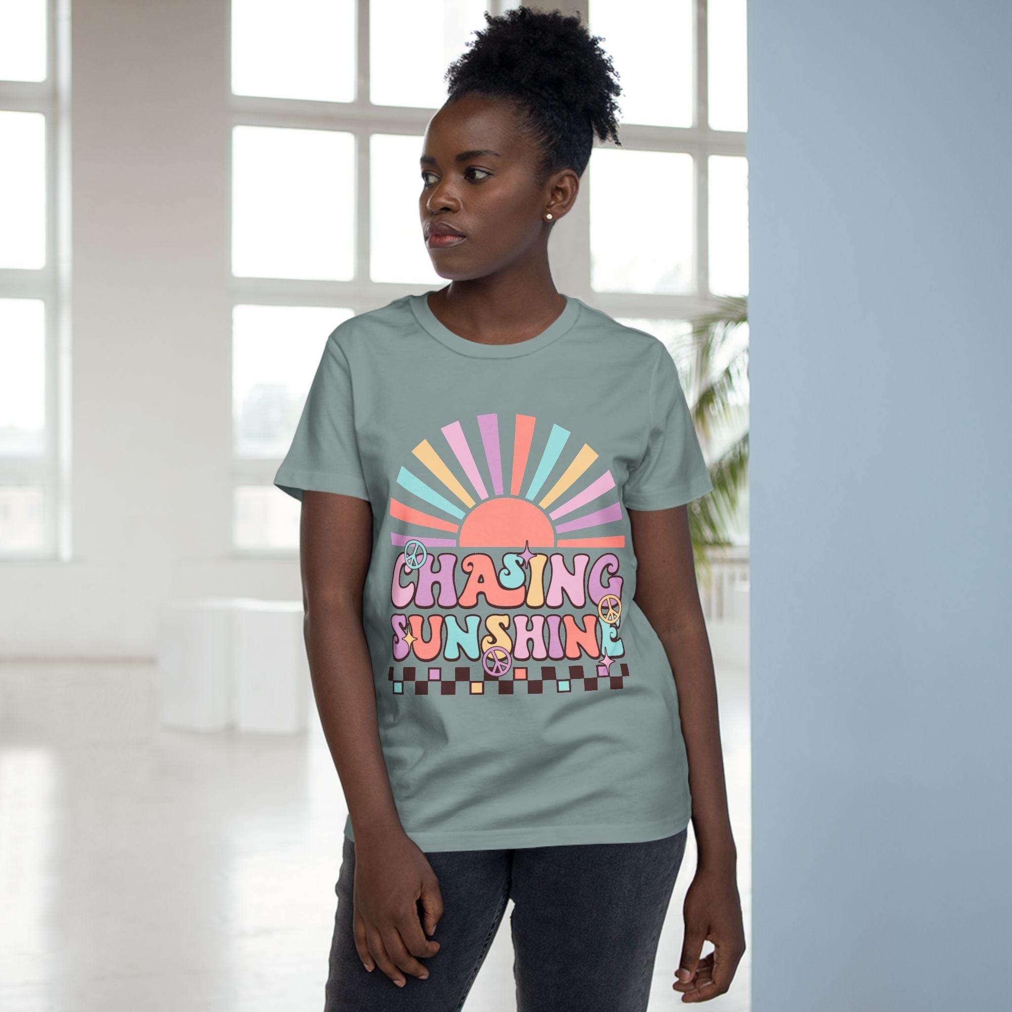 Chasing Sunshine Women's Maple Tee - Esmeralda Ecostore