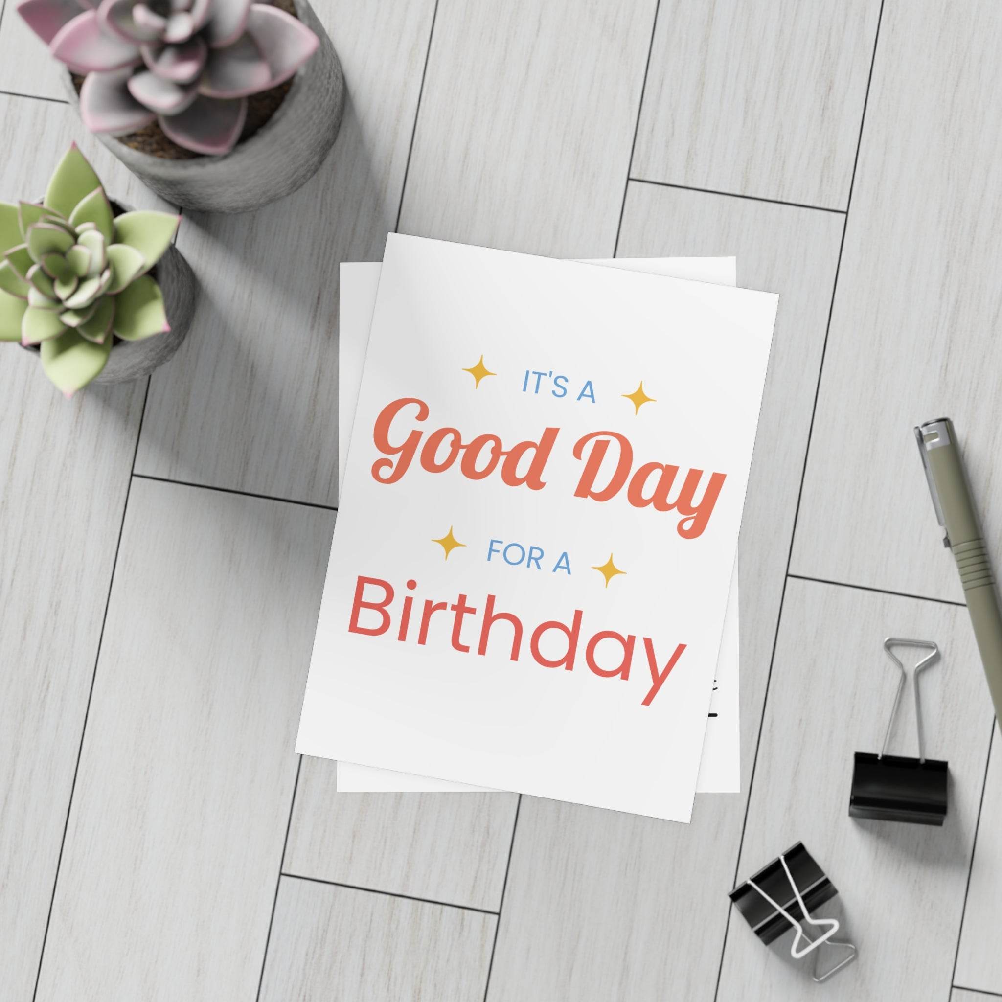 It's a Good Day for a Birthday Postcard Bundles - Esmeralda Ecostore