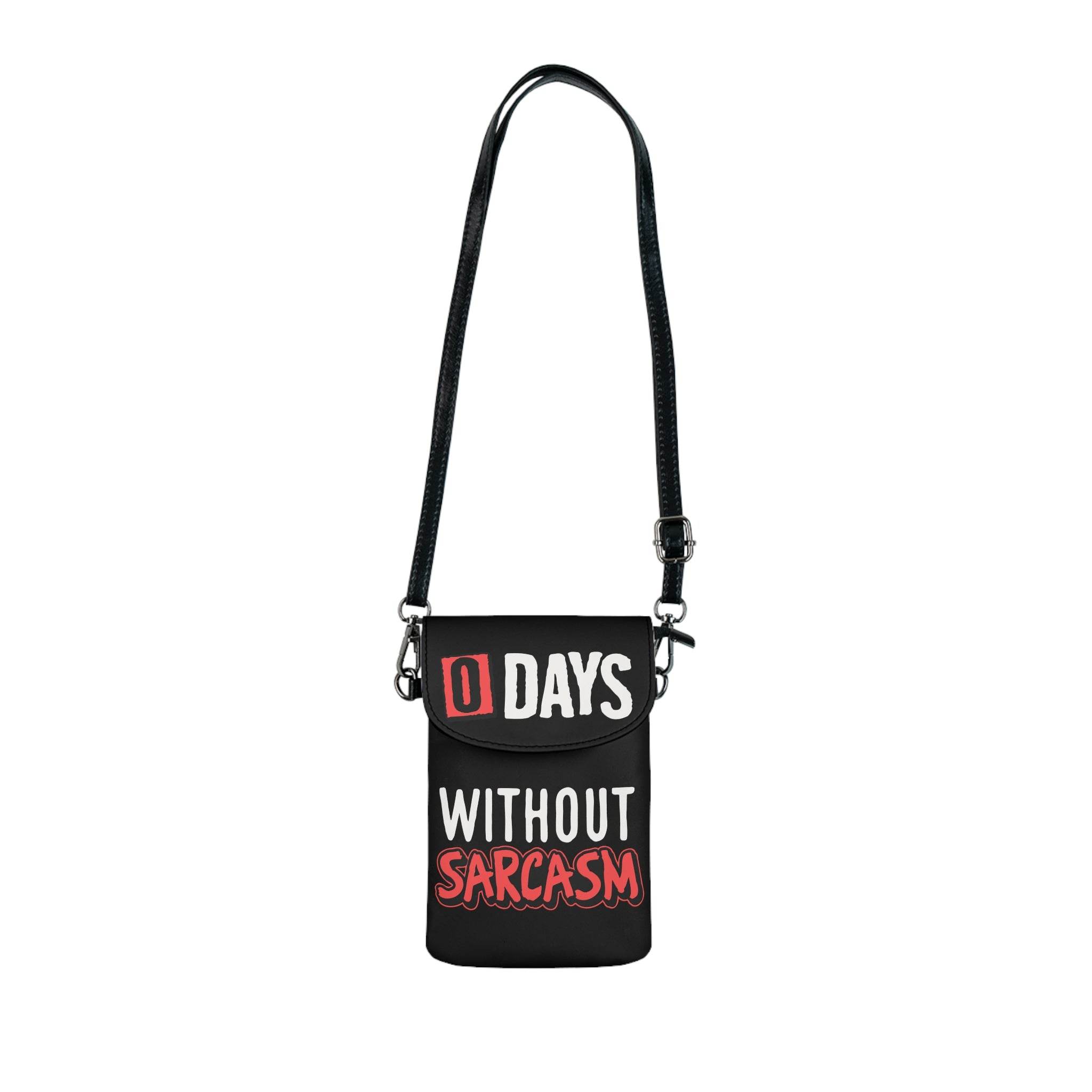 The Sarcastic Small Cell Phone Wallet - Esmeralda Ecostore