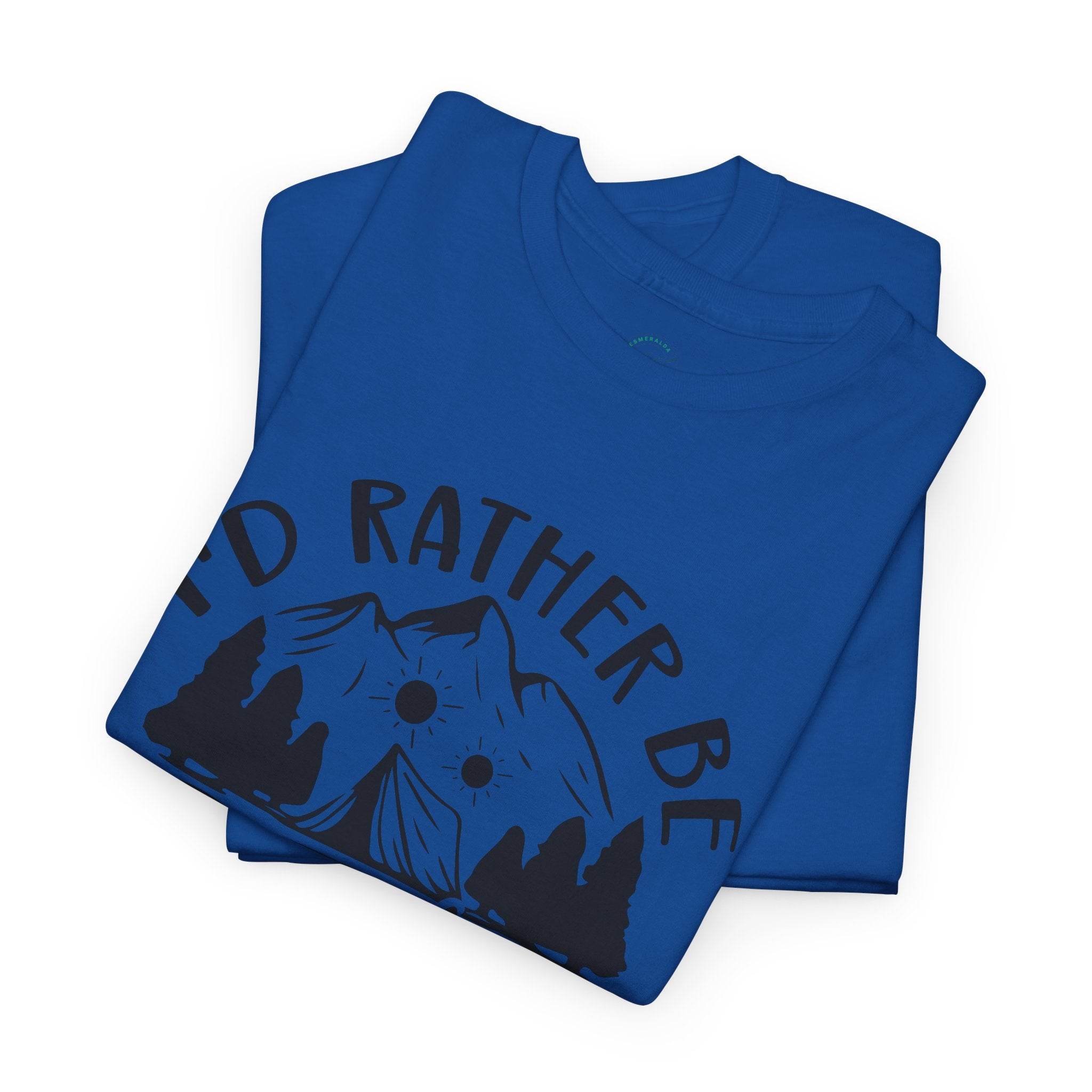 Camping Unisex Heavy Cotton Tee