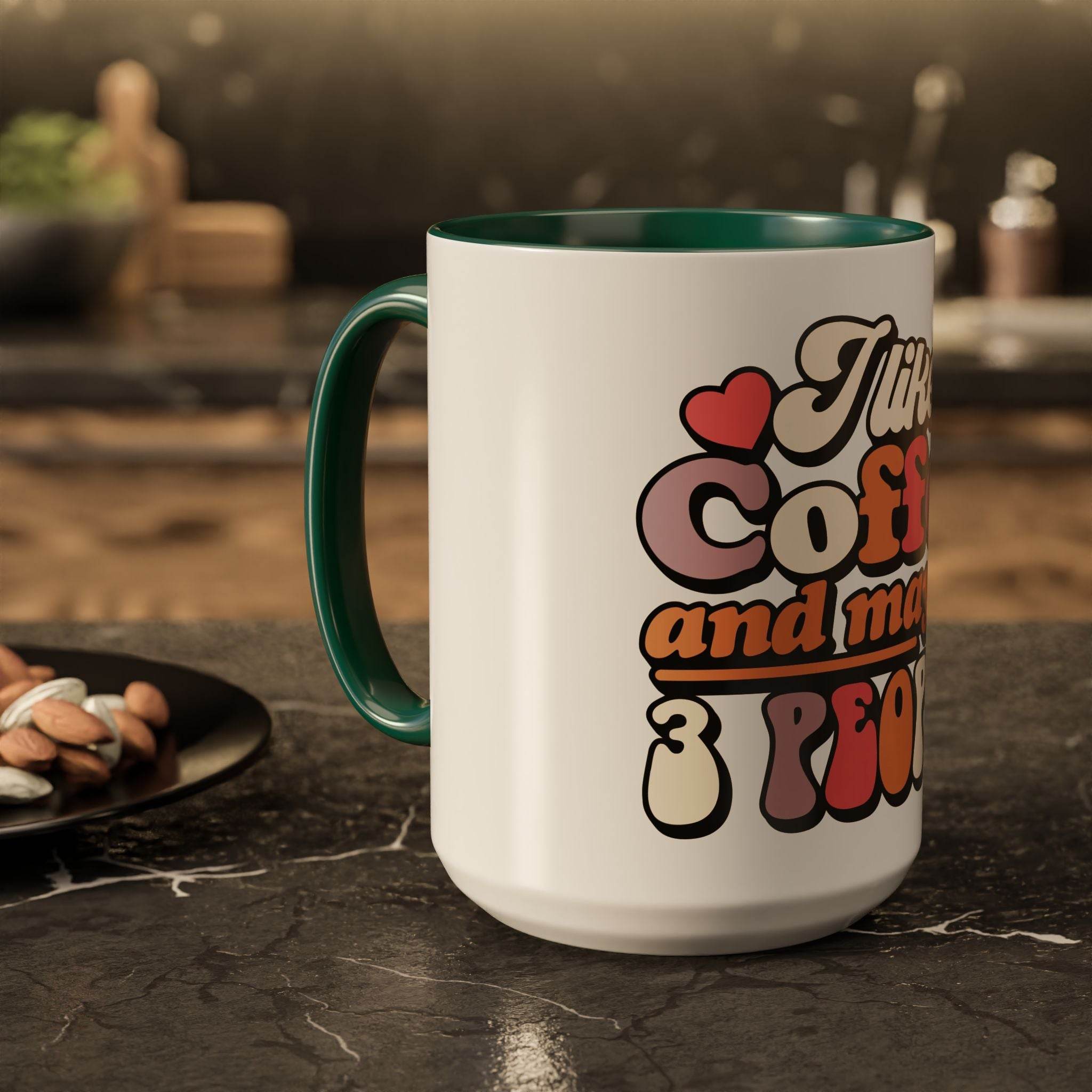 I Like Coffee Colorful Mugs-11oz And 15oz - Esmeralda Ecostore