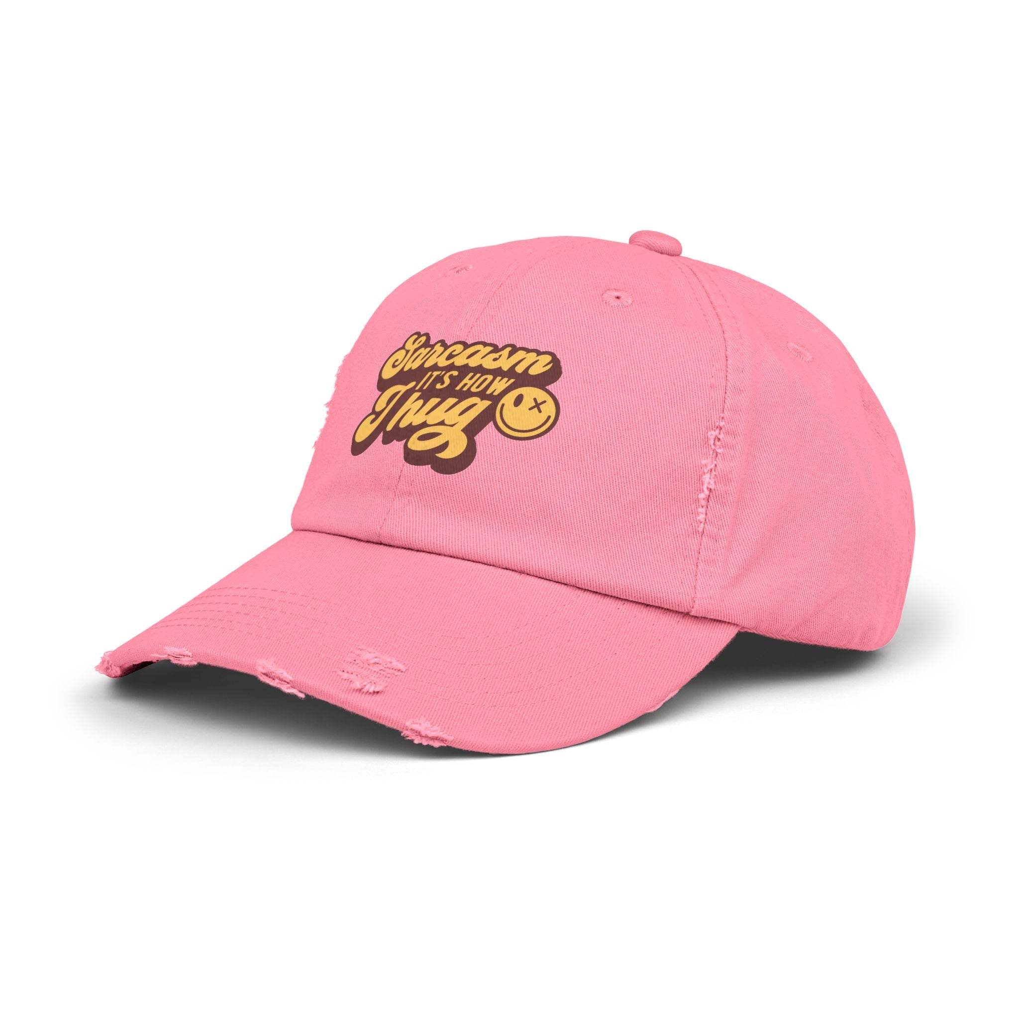 Sarcastic Unisex Distressed Cap - Esmeralda Ecostore