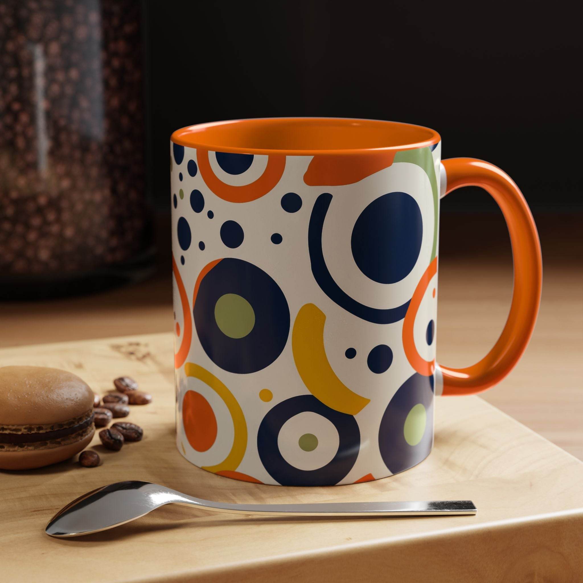 Pop Art Accent Coffee Mug (11oz-15oz) - Esmeralda Ecostore