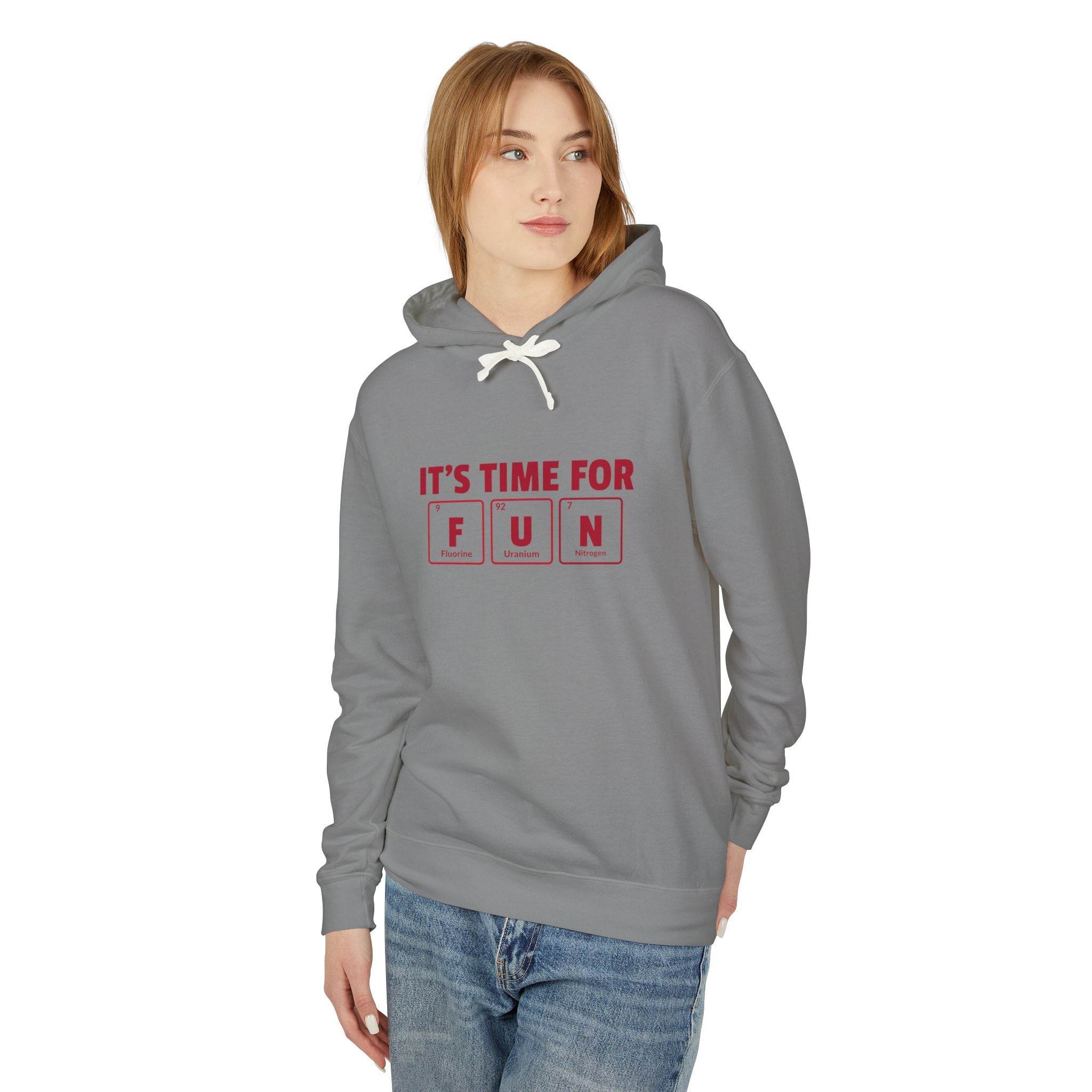 Fun Unisex Lightweight Hooded Sweatshirt - Esmeralda Ecostore