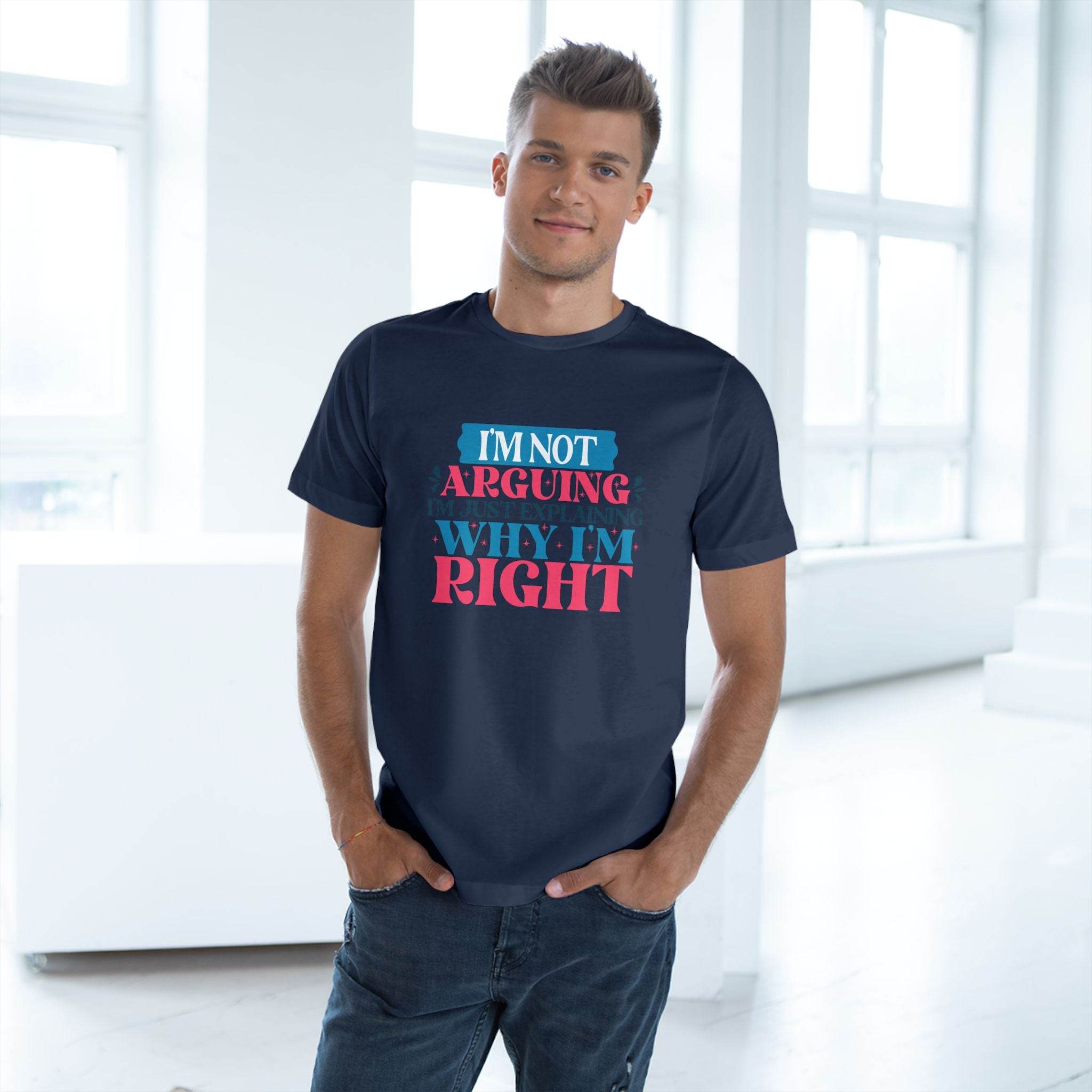 I'm Right Unisex Deluxe T-Shirt - Esmeralda Ecostore