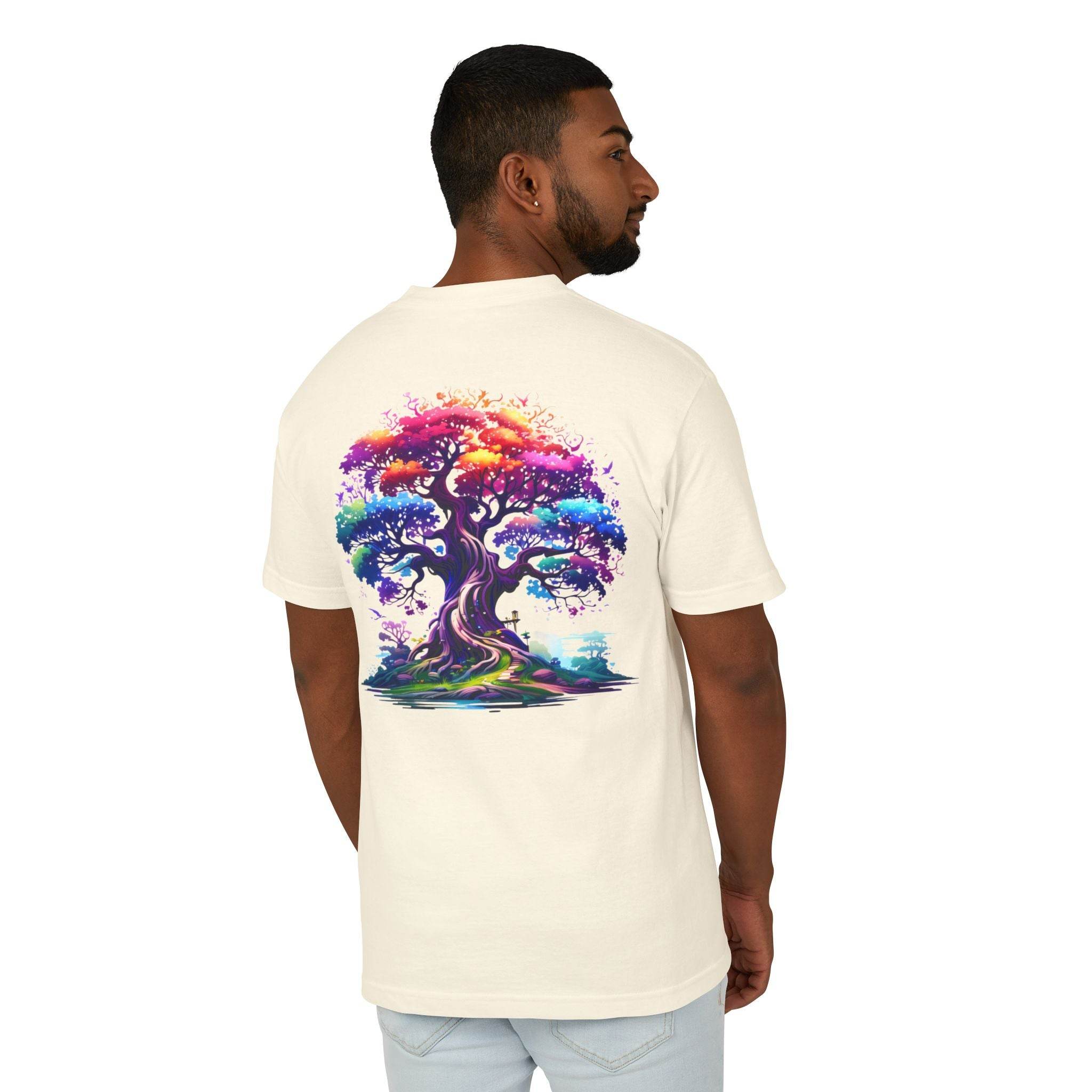 Colorwood Unisex Garment-Dyed Heavyweight Cotton Tee - Esmeralda Ecostore