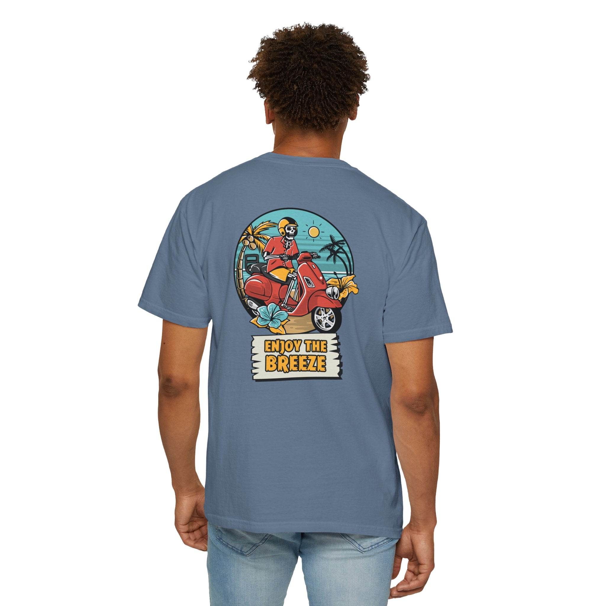 Enjoy The Breeze Unisex Garment-Dyed T-Shirt - Esmeralda Ecostore