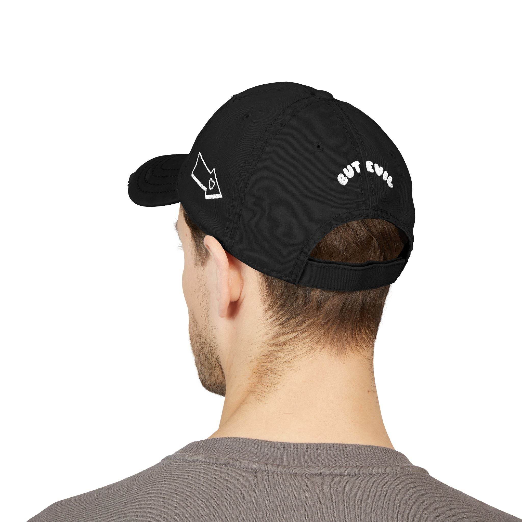Cute Distressed Dad Hat (Embroidery) - Esmeralda Ecostore
