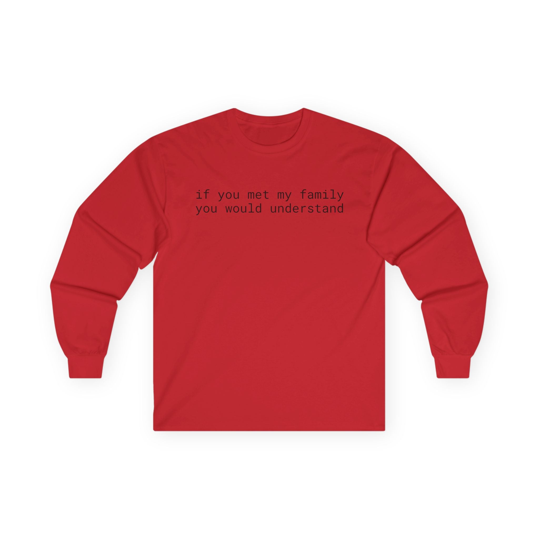 Family Unisex Ultra Cotton Long Sleeve Tee
