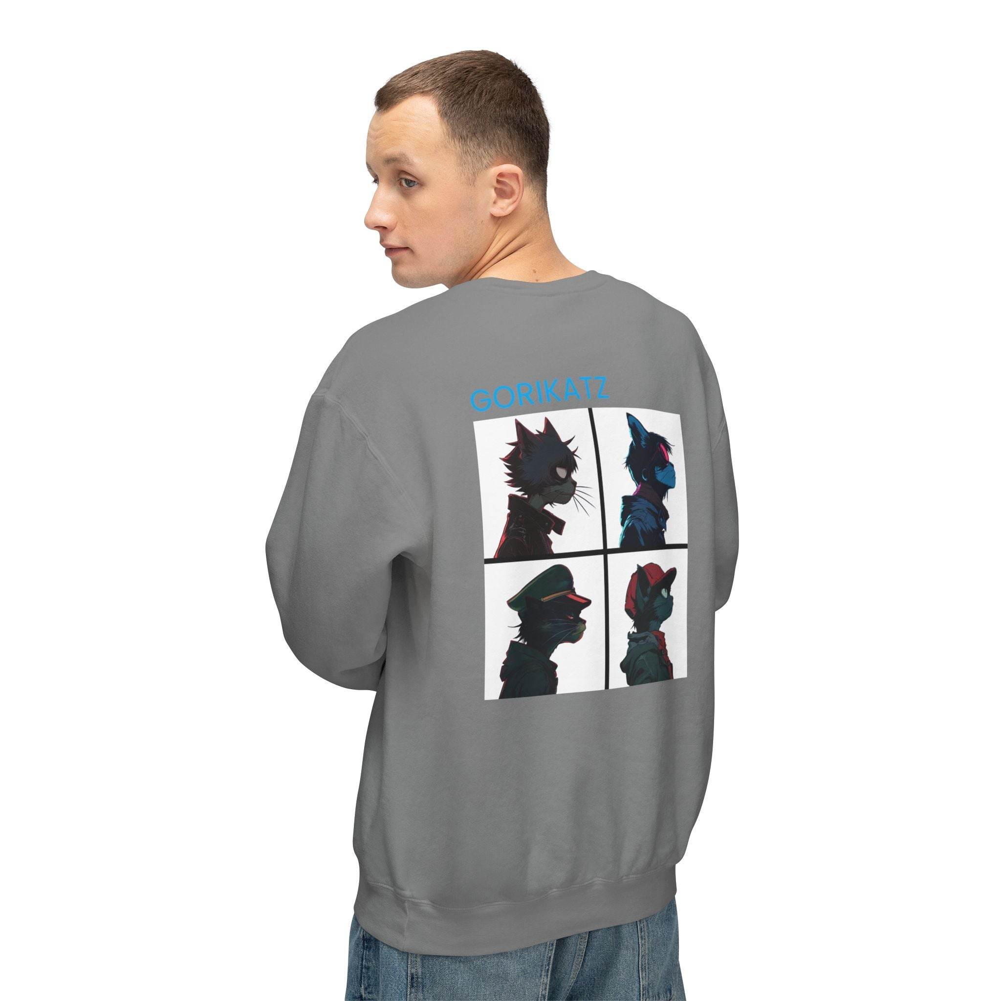 Gorikatz Unisex Lightweight Crewneck Sweatshirt - Esmeralda Ecostore