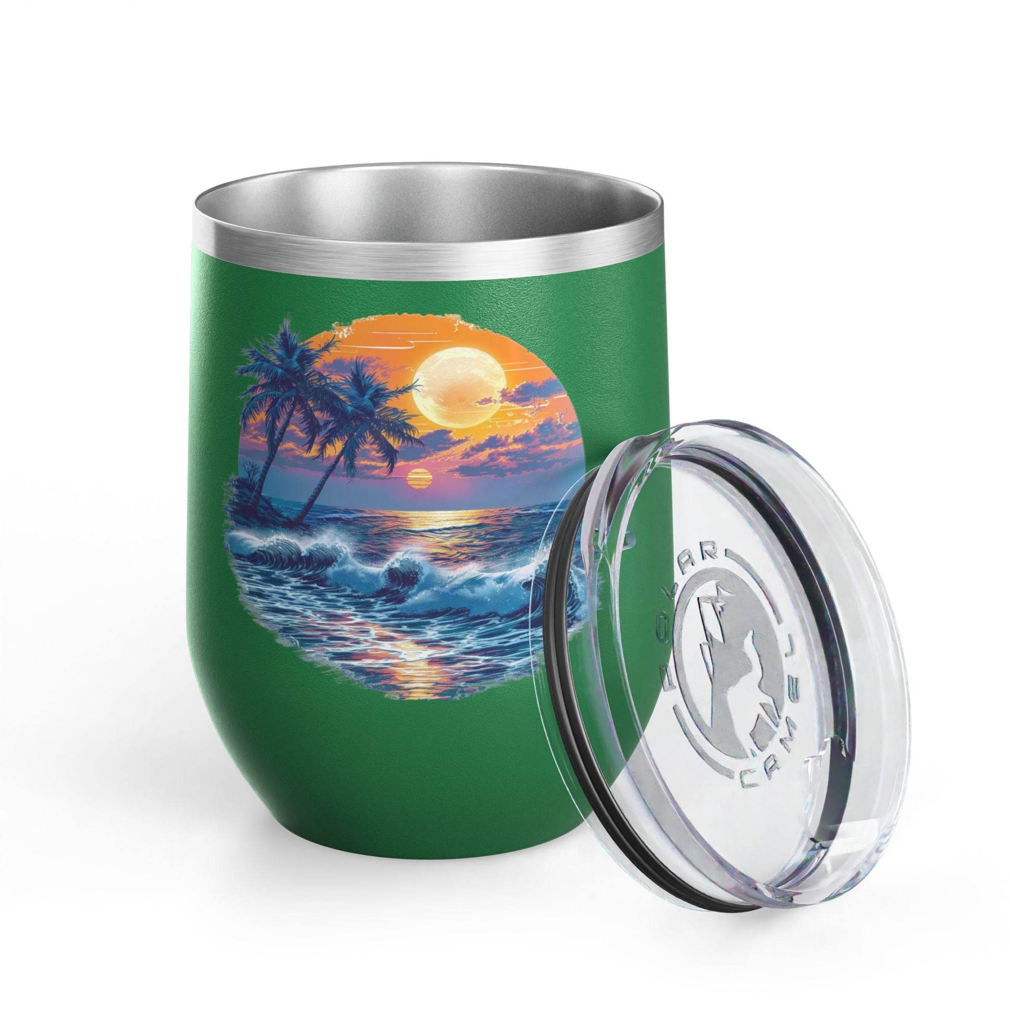 Tropical Sunset Wine Tumbler - Esmeralda Ecostore