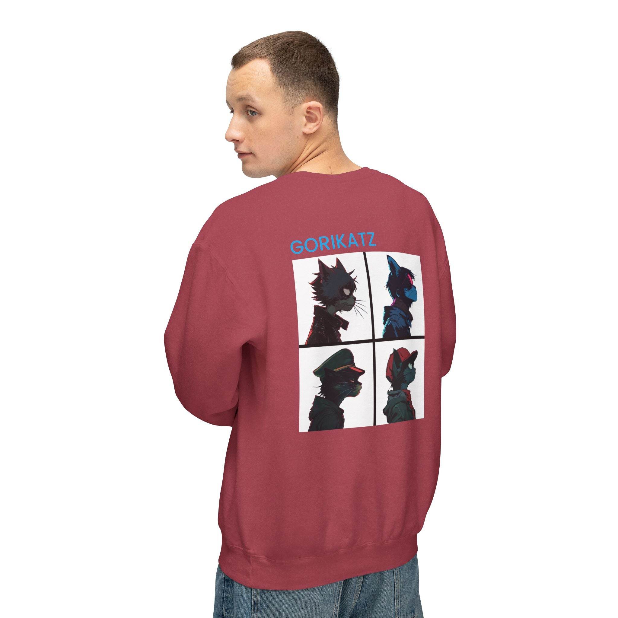 Gorikatz Unisex Lightweight Crewneck Sweatshirt - Esmeralda Ecostore