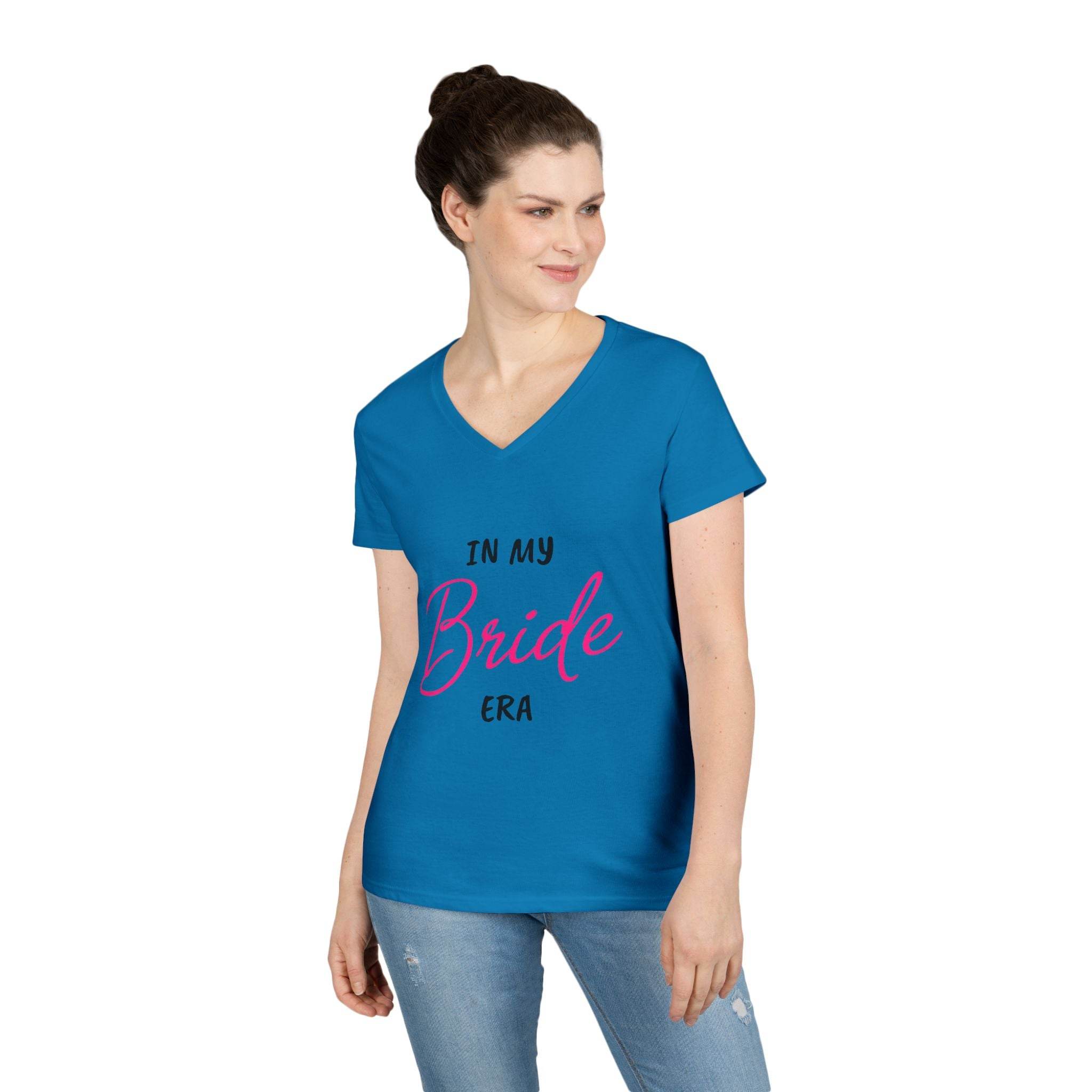Bride Era Ladies' V-Neck T-Shirt