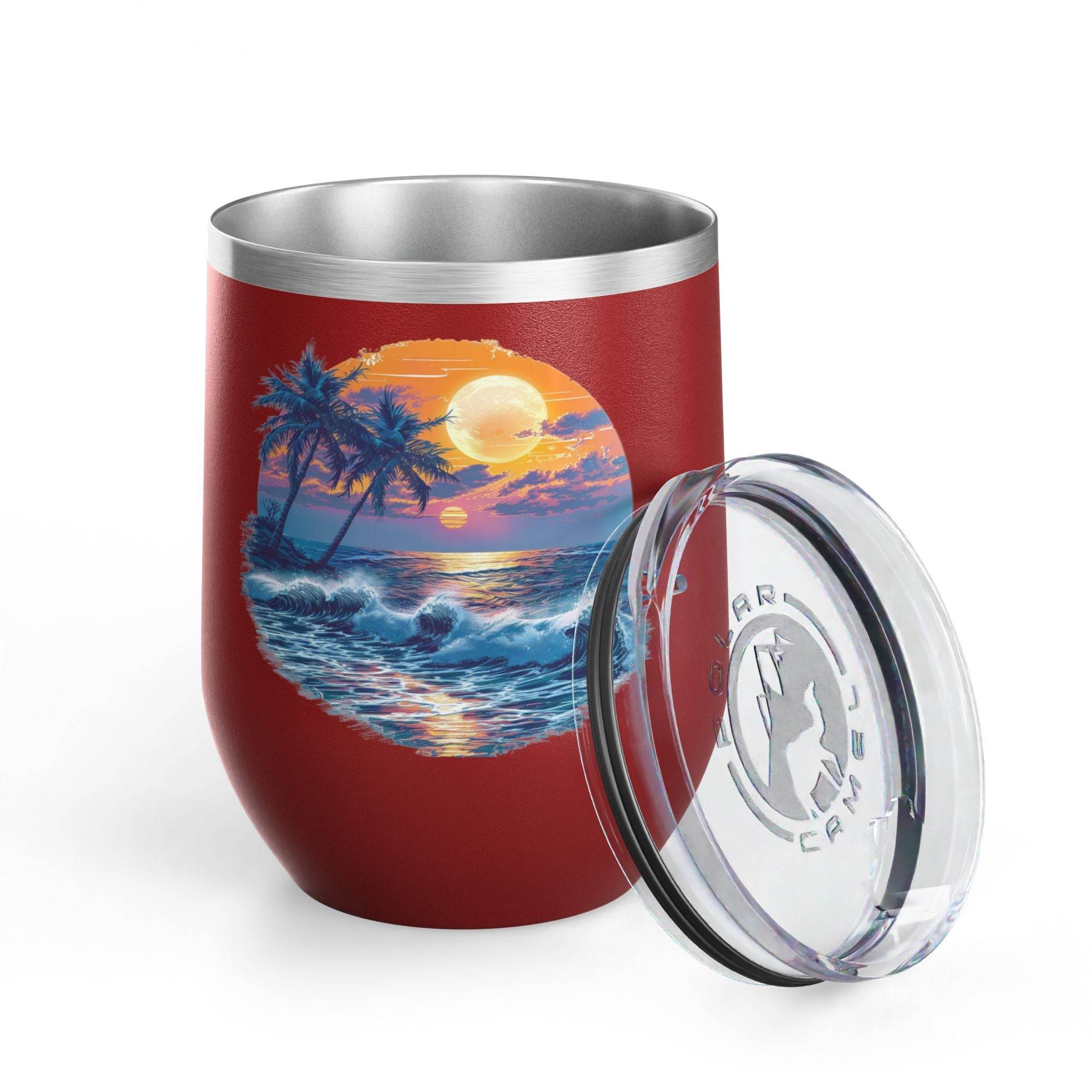 Tropical Sunset Wine Tumbler - Esmeralda Ecostore