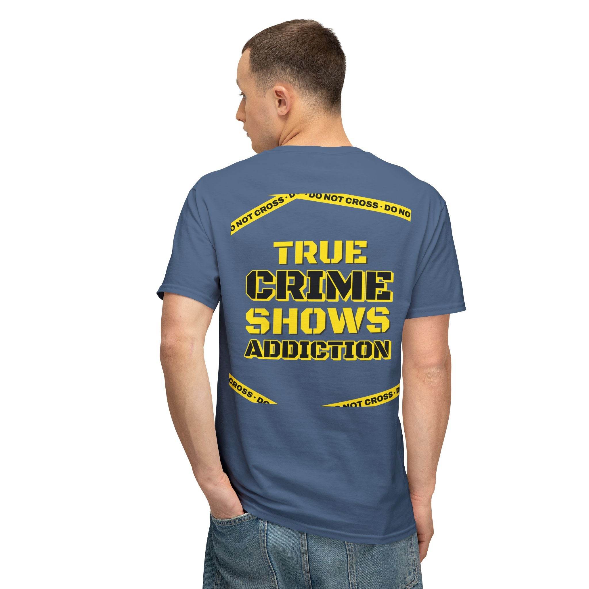 True Crime Shows Addiction Unisex HD Cotton™ T-Shirt - Esmeralda Ecostore