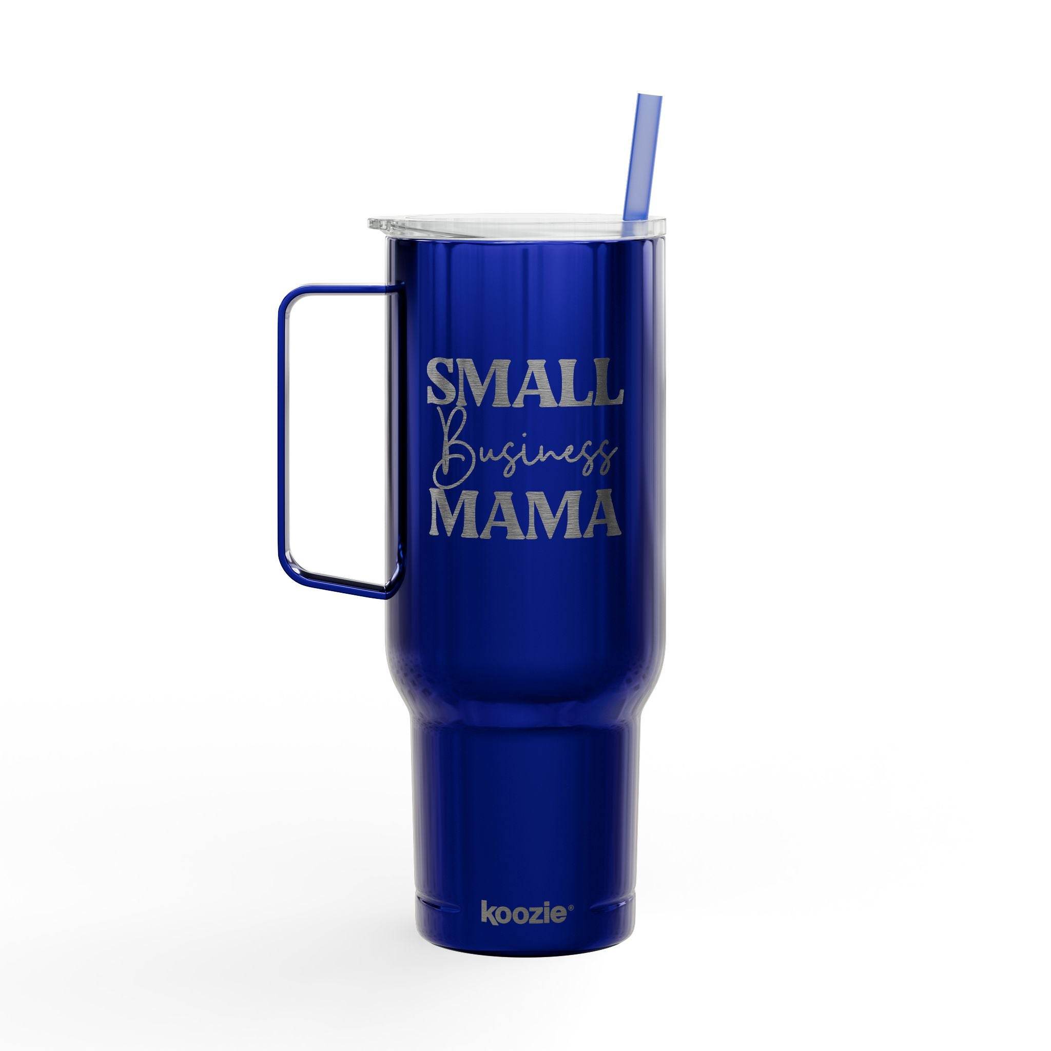 Small Business Mama Insulated Tumbler With Lid 40oz Engraving