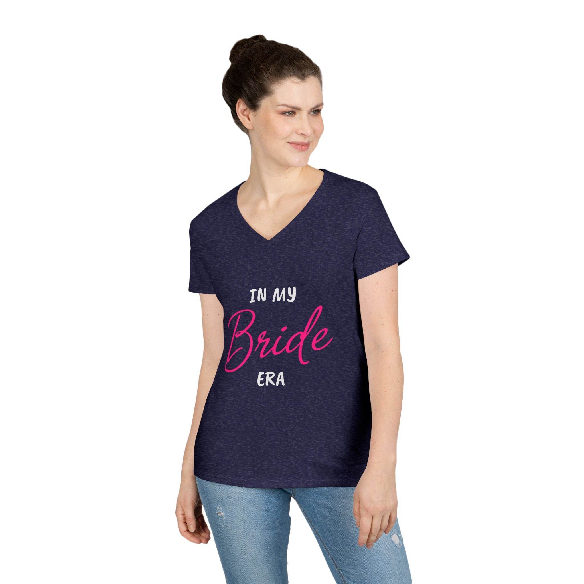 Bride Era Ladies' V-Neck T-Shirt